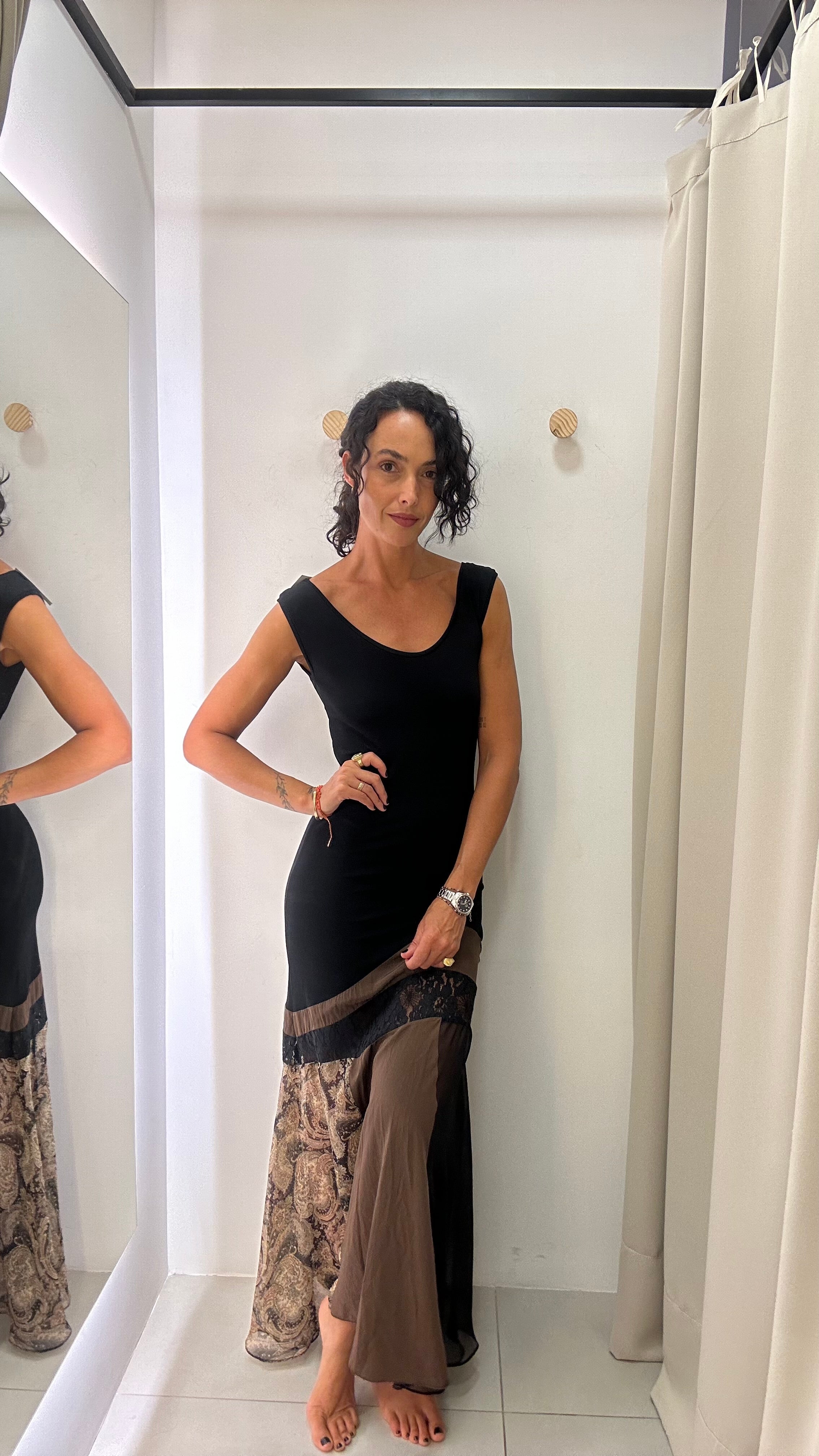 Vestido Longo Preto