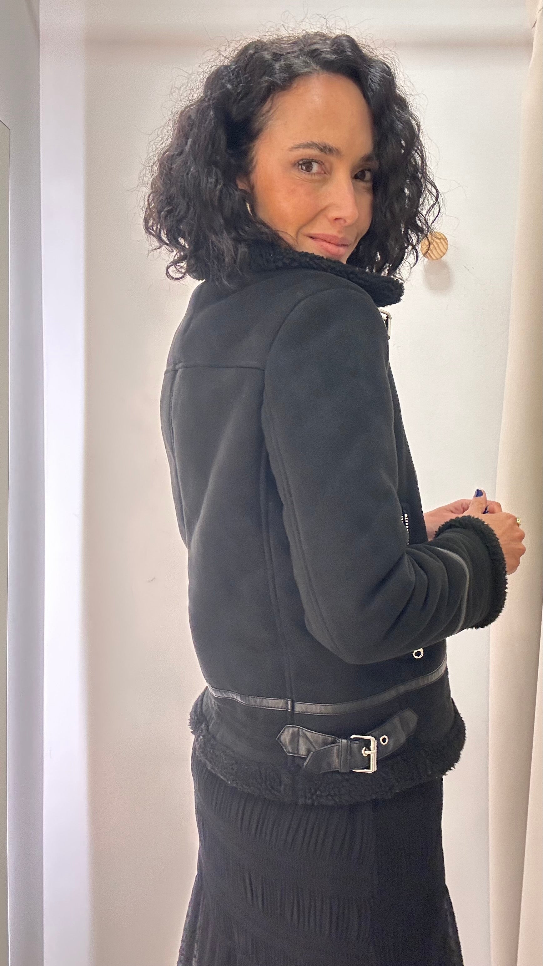 Casaco suede Zara