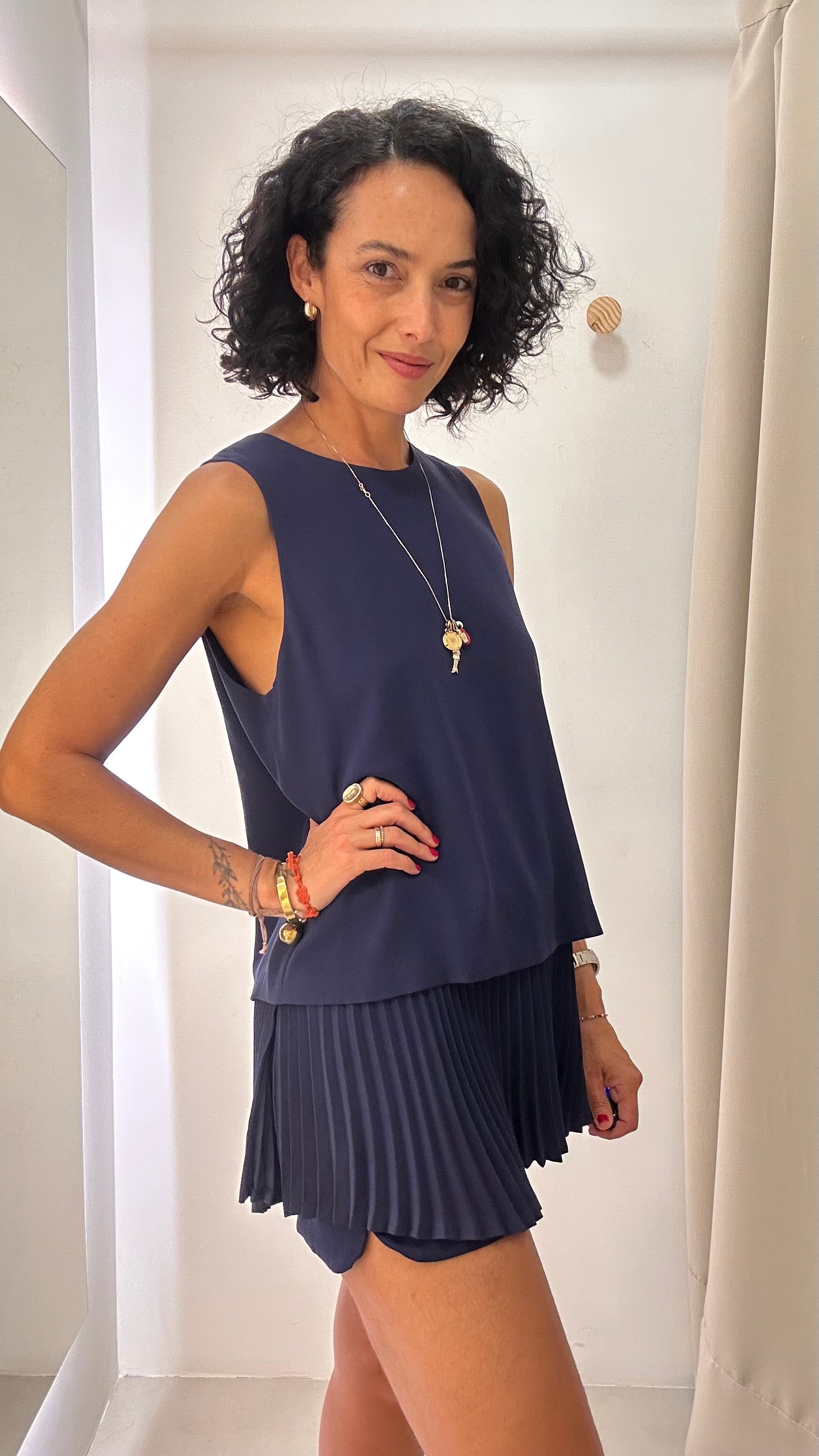 Blusa Azul Theory