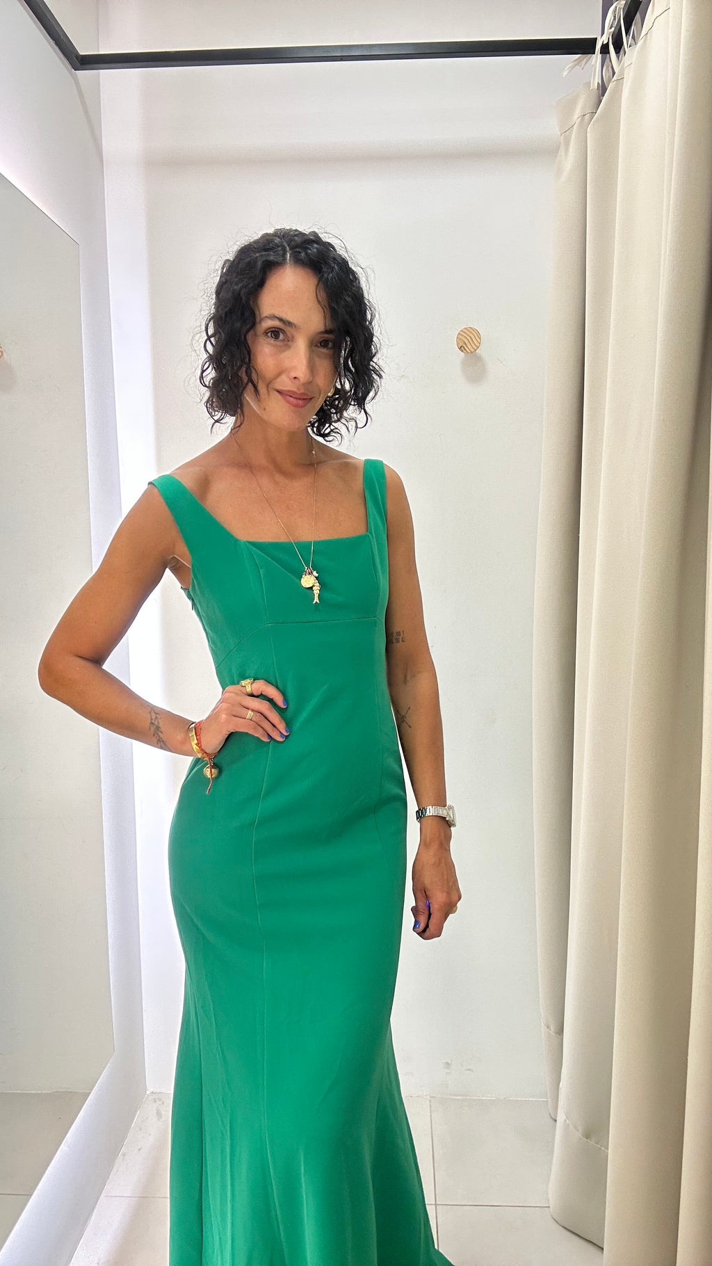 Vestido Verde Ralph Lauren