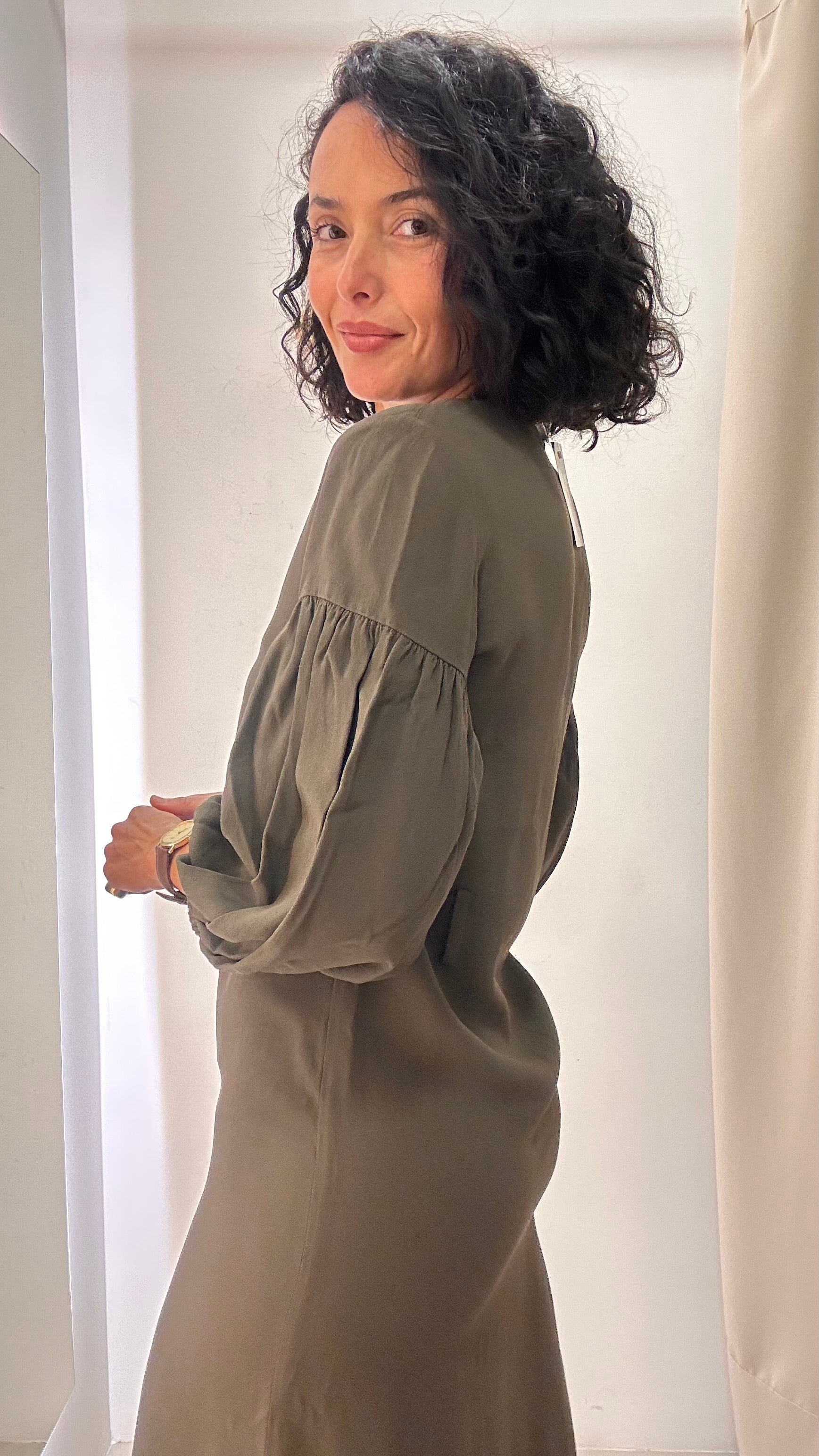 Vestido Verde Militar NK