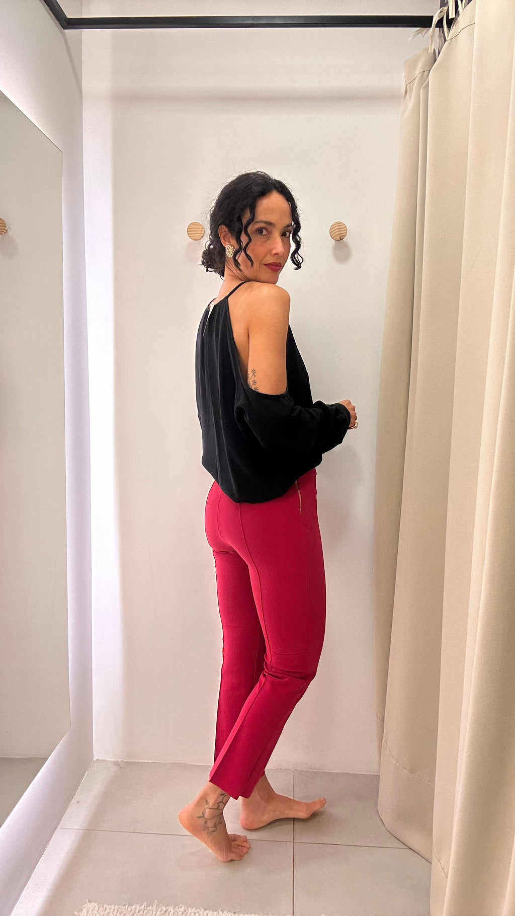 Calça Vermelha Gloria Coelho