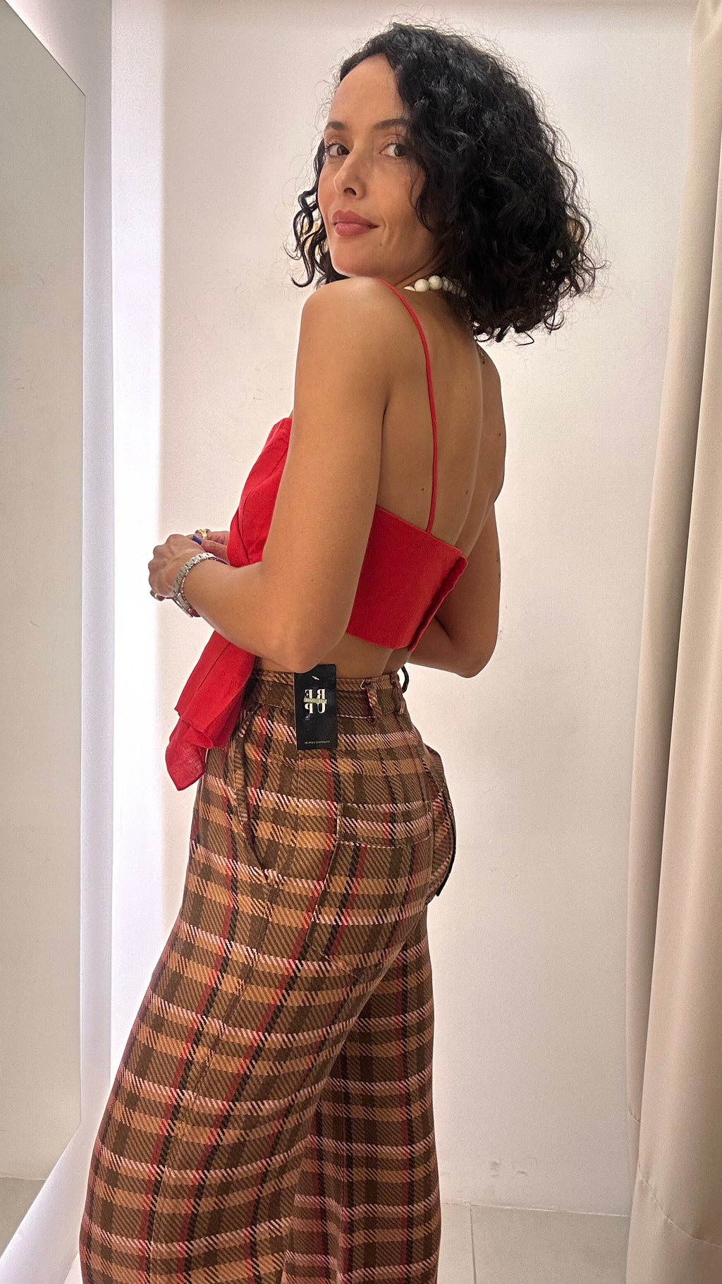 Calça Xadrez Ysla