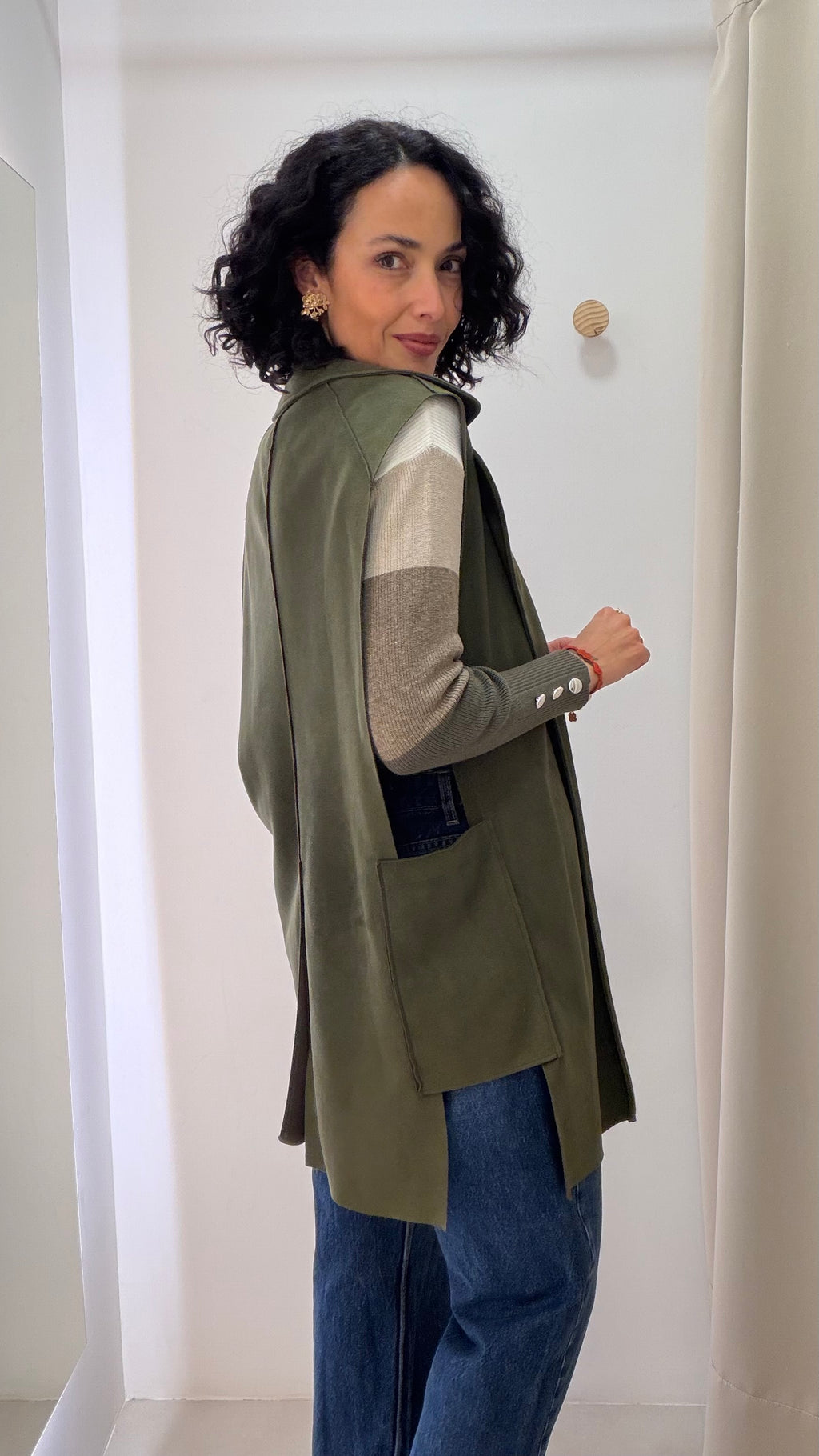 Colete suede Fórum