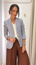 Blazer Listrado Ralph Lauren