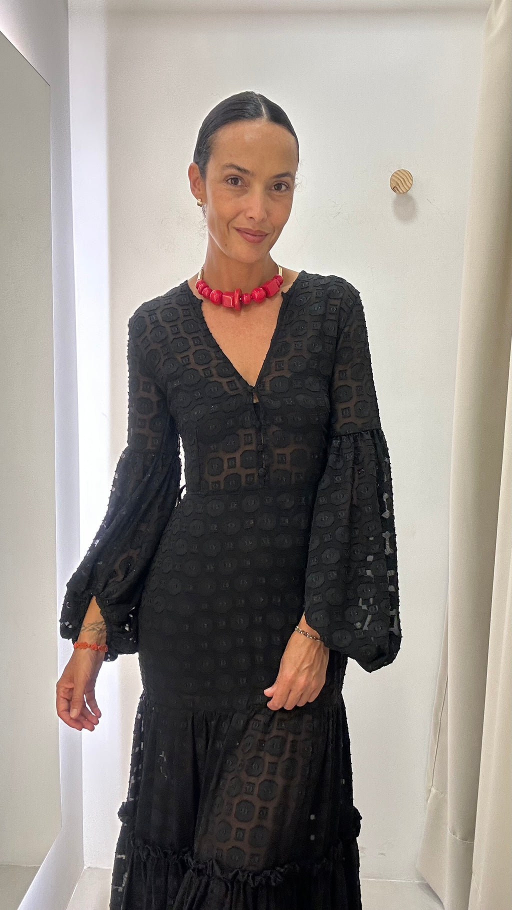 Vestido Longo Preto