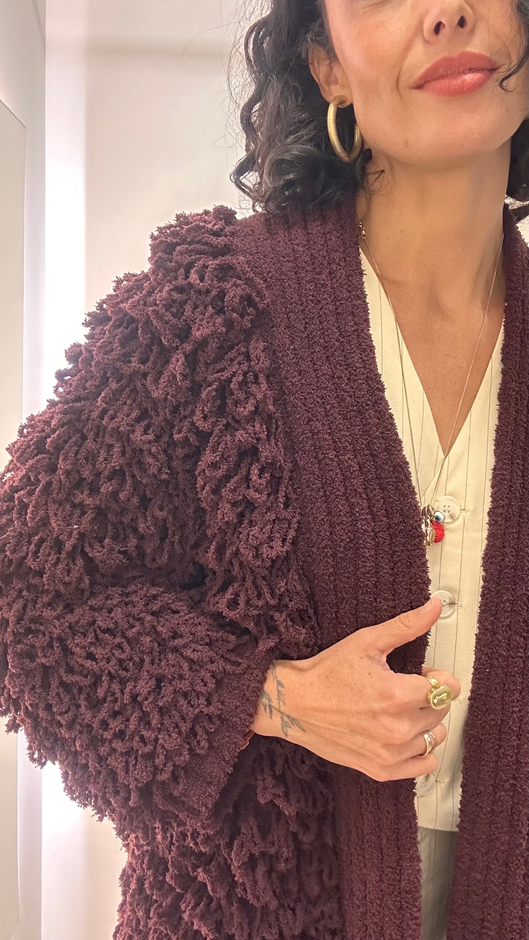 Cardigan Tricot Anselmi *novo