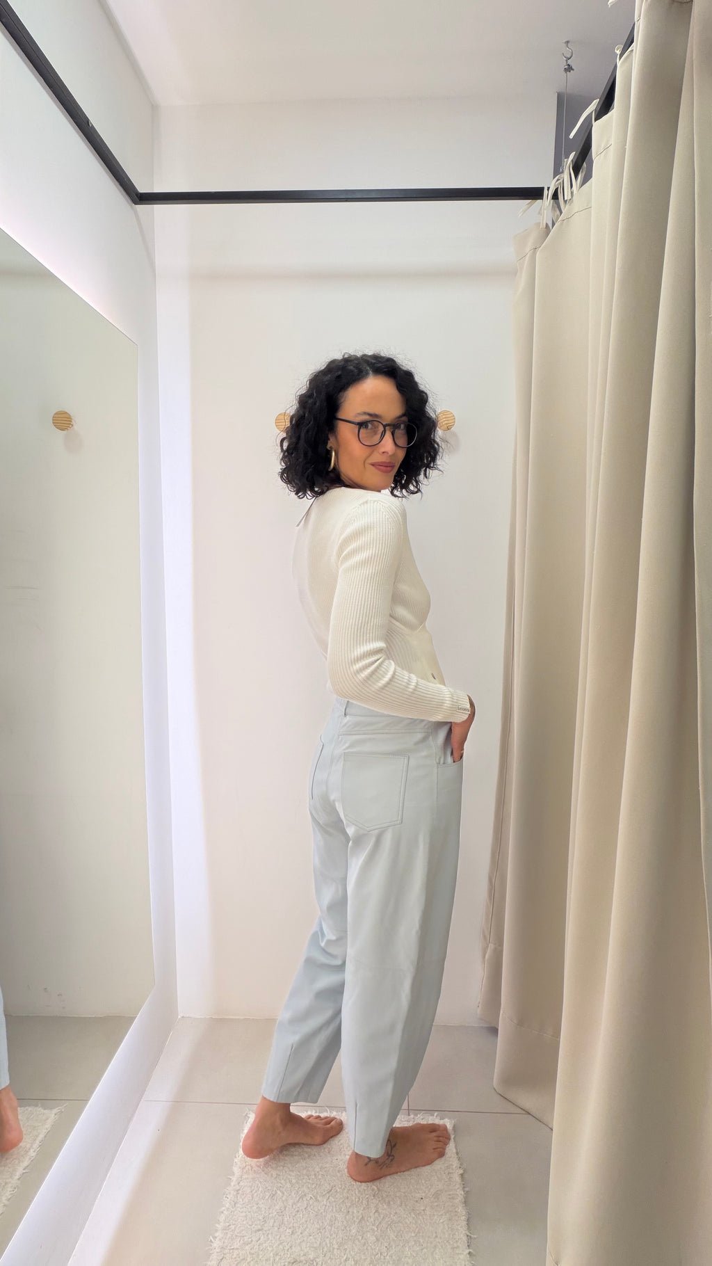 Calça de Couro Verosenso