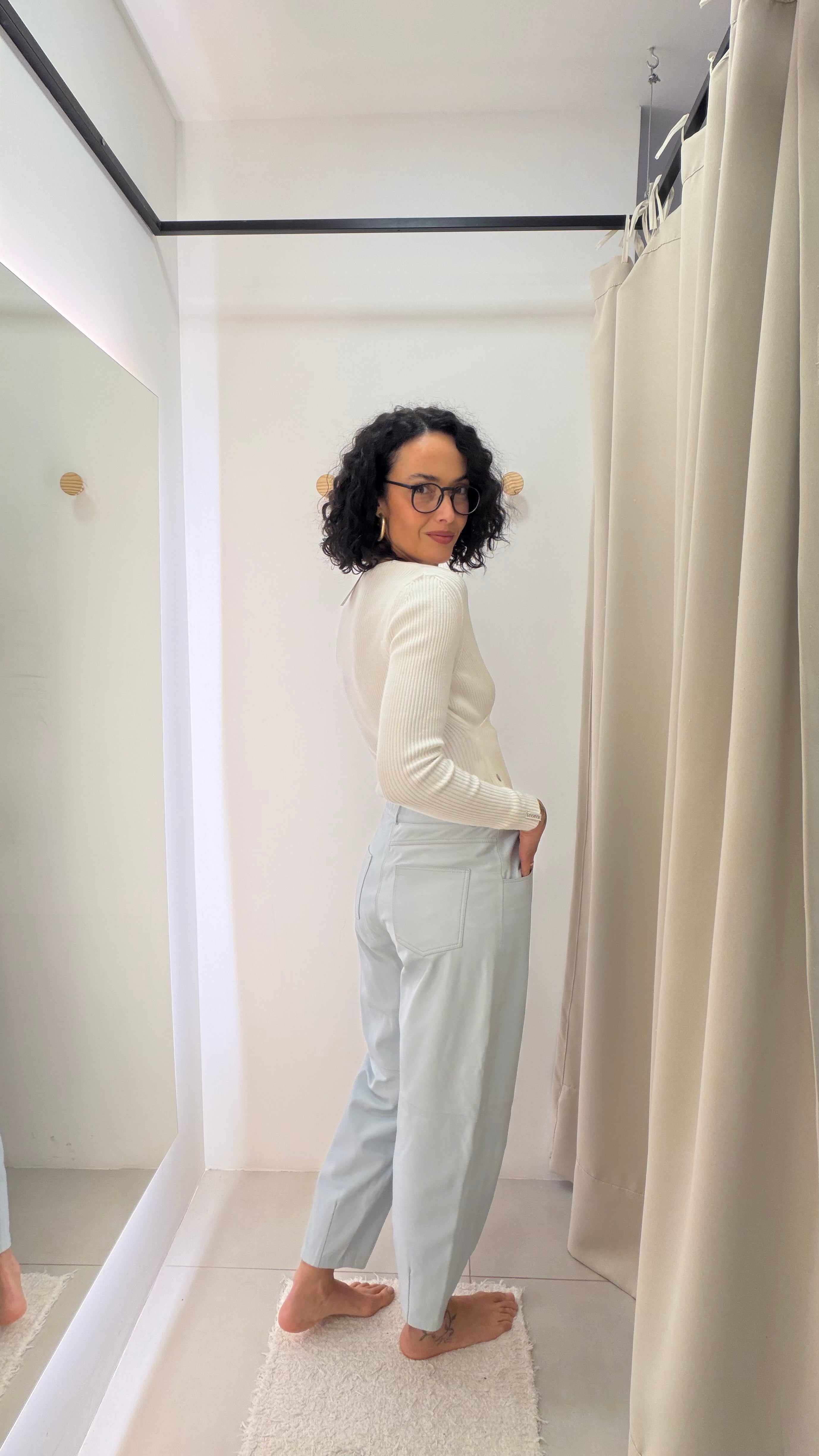 Calça de Couro Verosenso