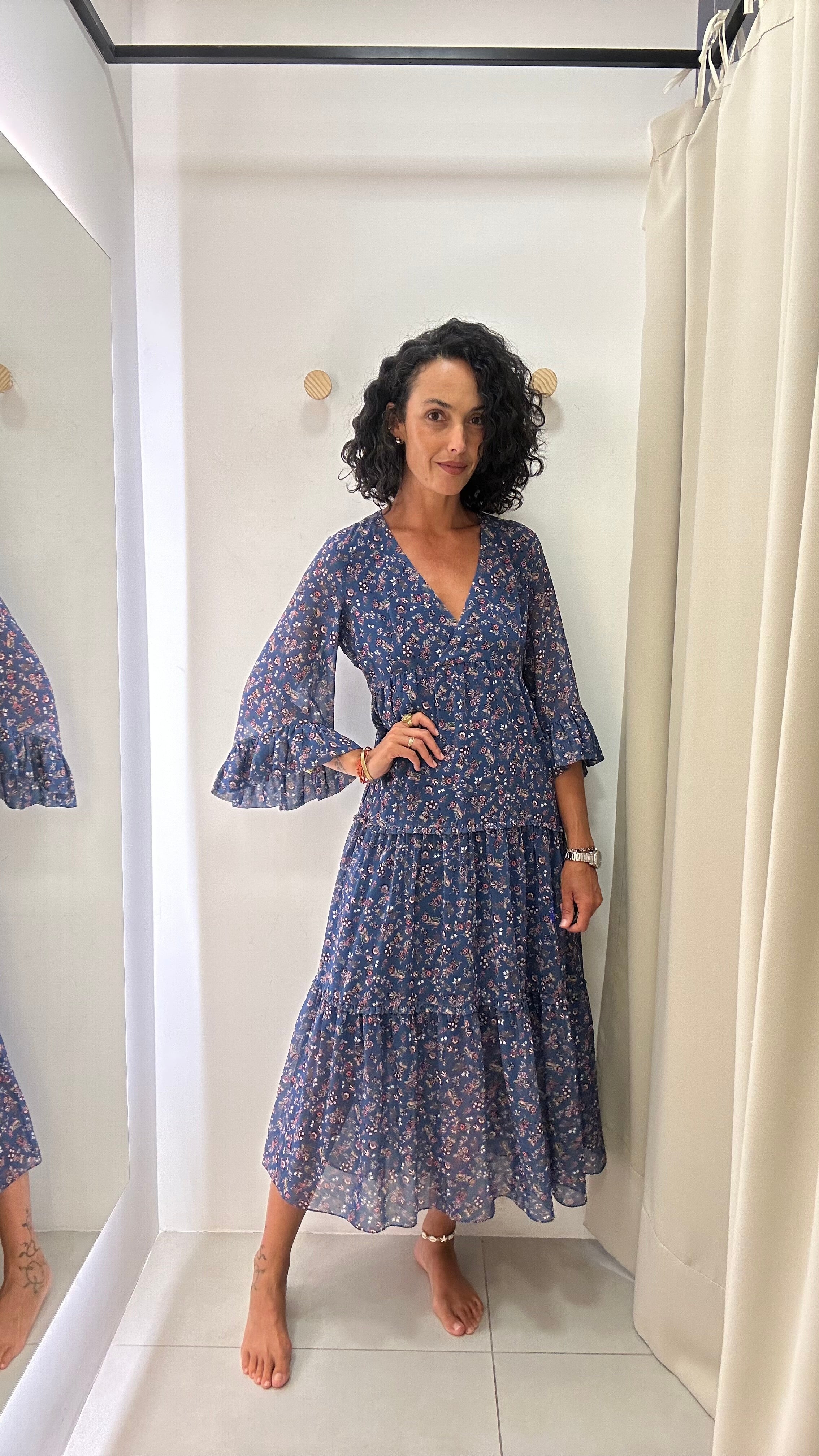 Vestido Estampa Floral Amissima
