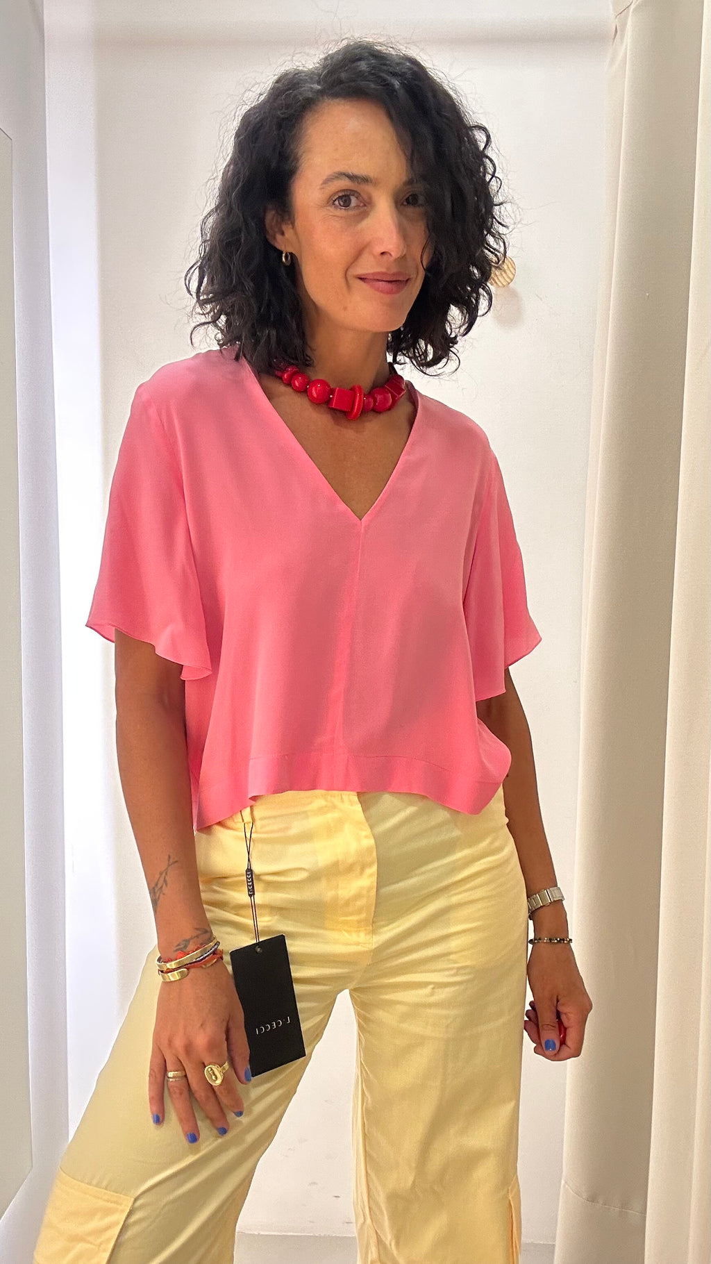 Camiseta Rosa