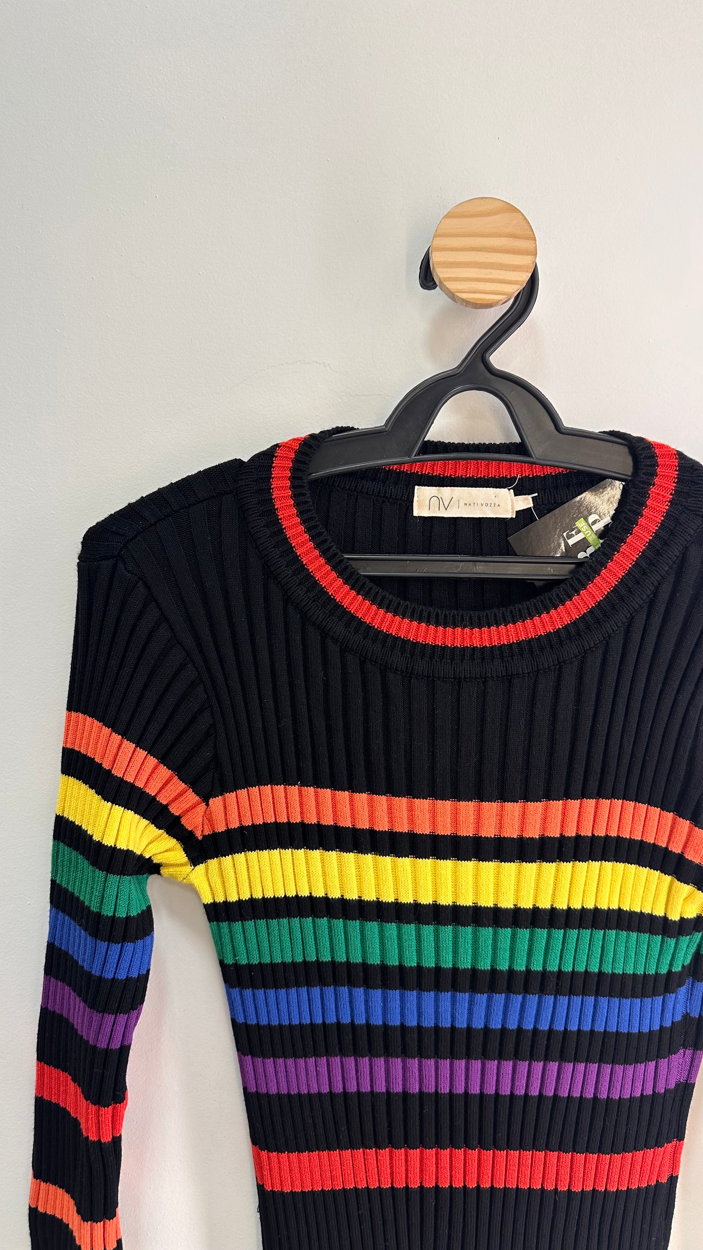 Vestido Tricot Nati Vozza