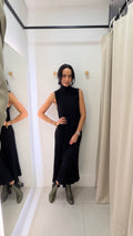 Vestido em Malha Preto Anselmi