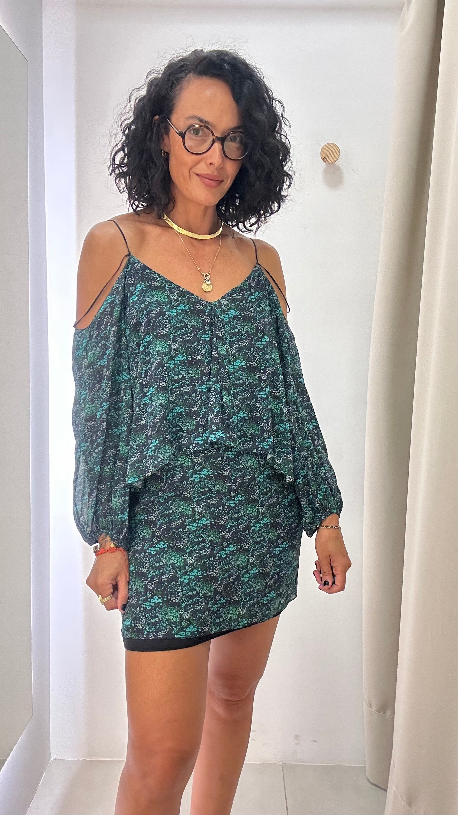 Vestido Estampa Floral Animale