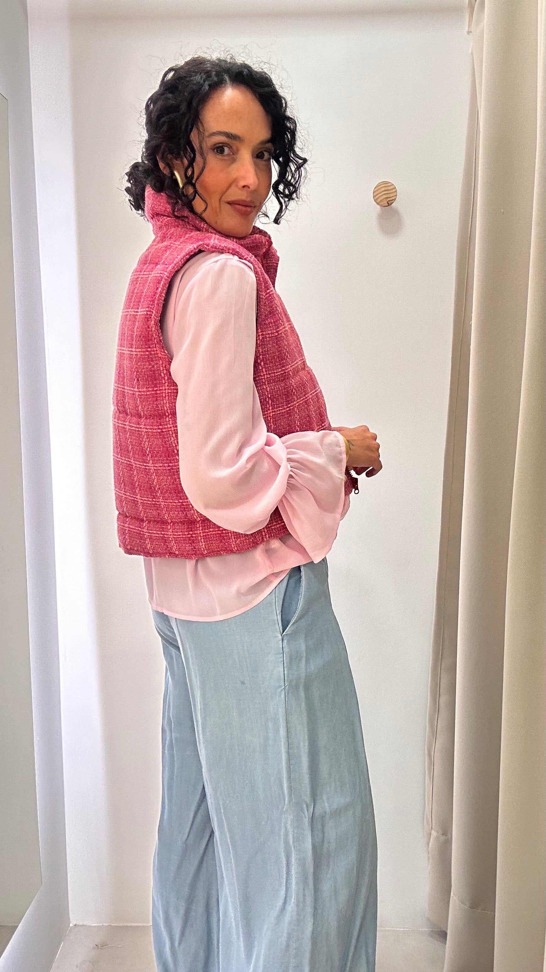 Colete Rosa Tannerie