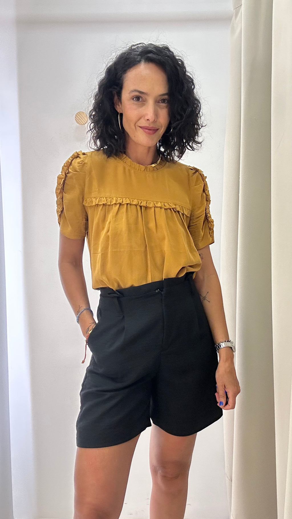 Blusa Terracota Ulla Johnson