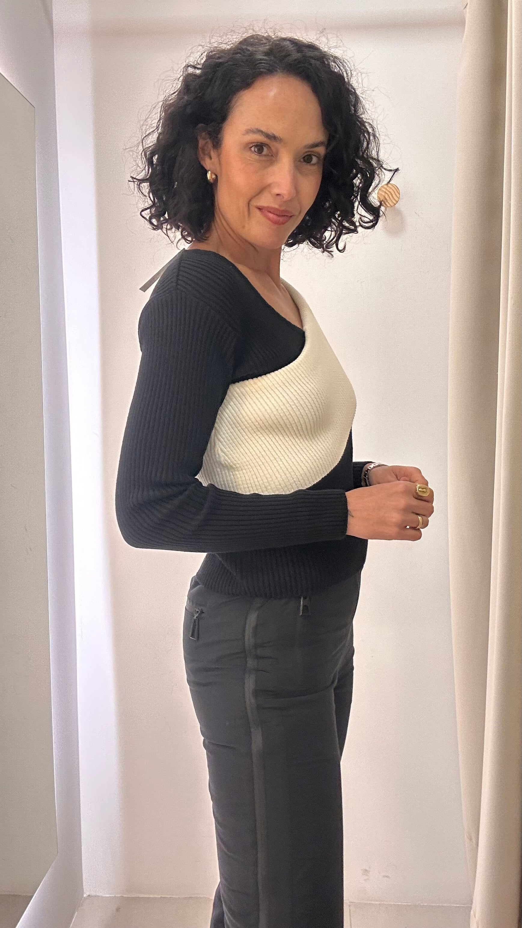 Blusa Bicolor Ton Âge