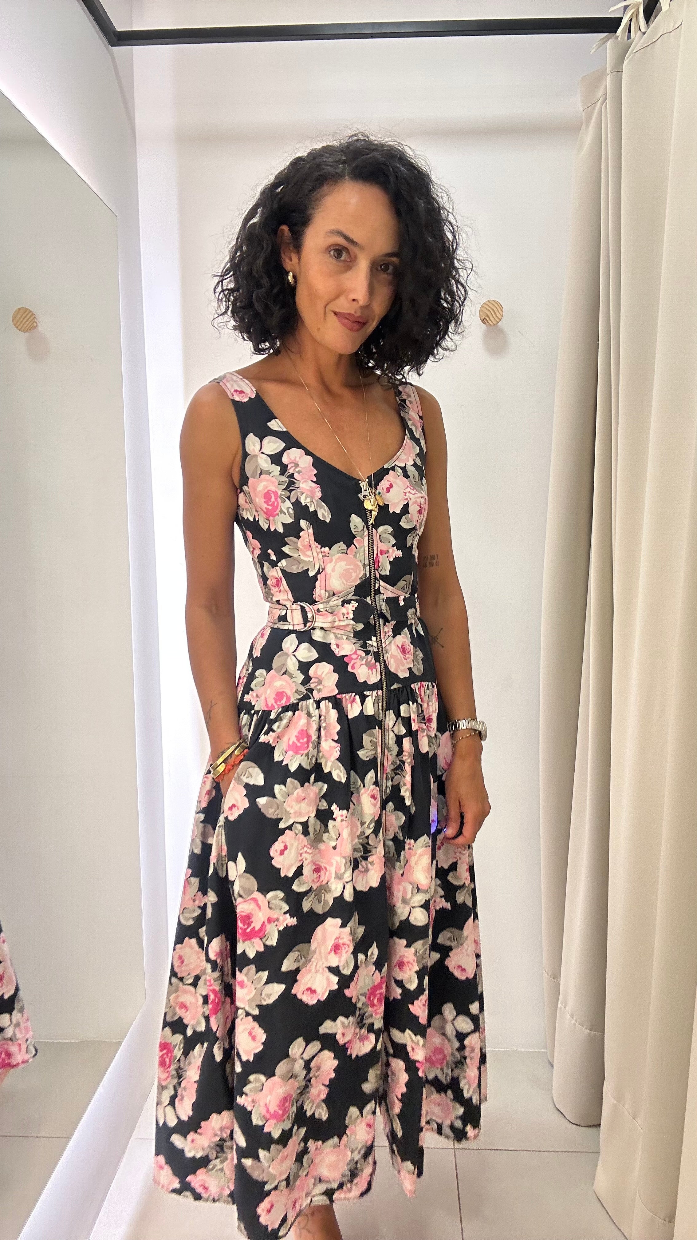 Vestido Estampa Floral Reinaldo Lourenço