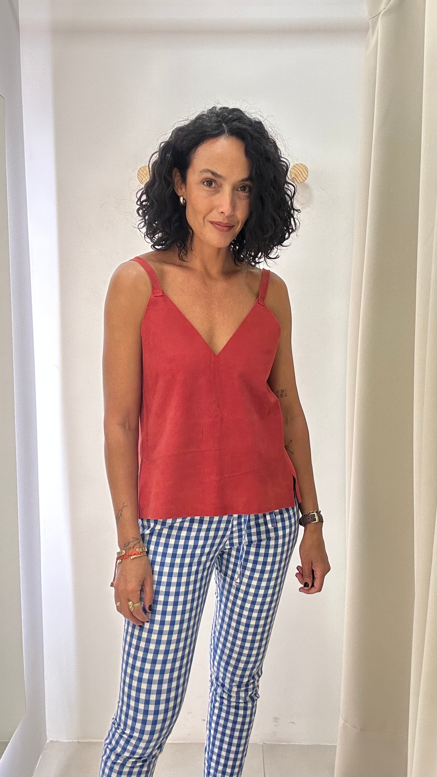 Blusa couro