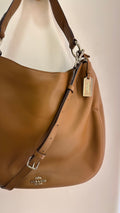 Bolsa couro Coach