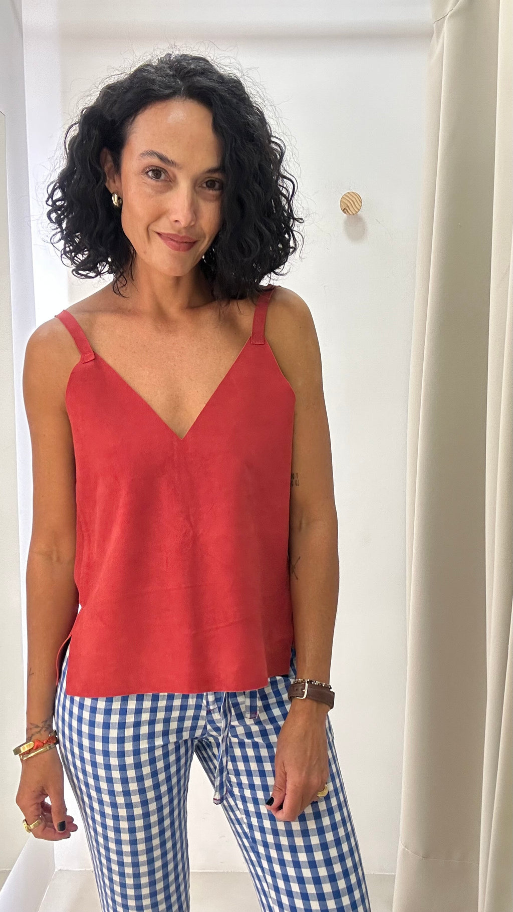 Blusa couro