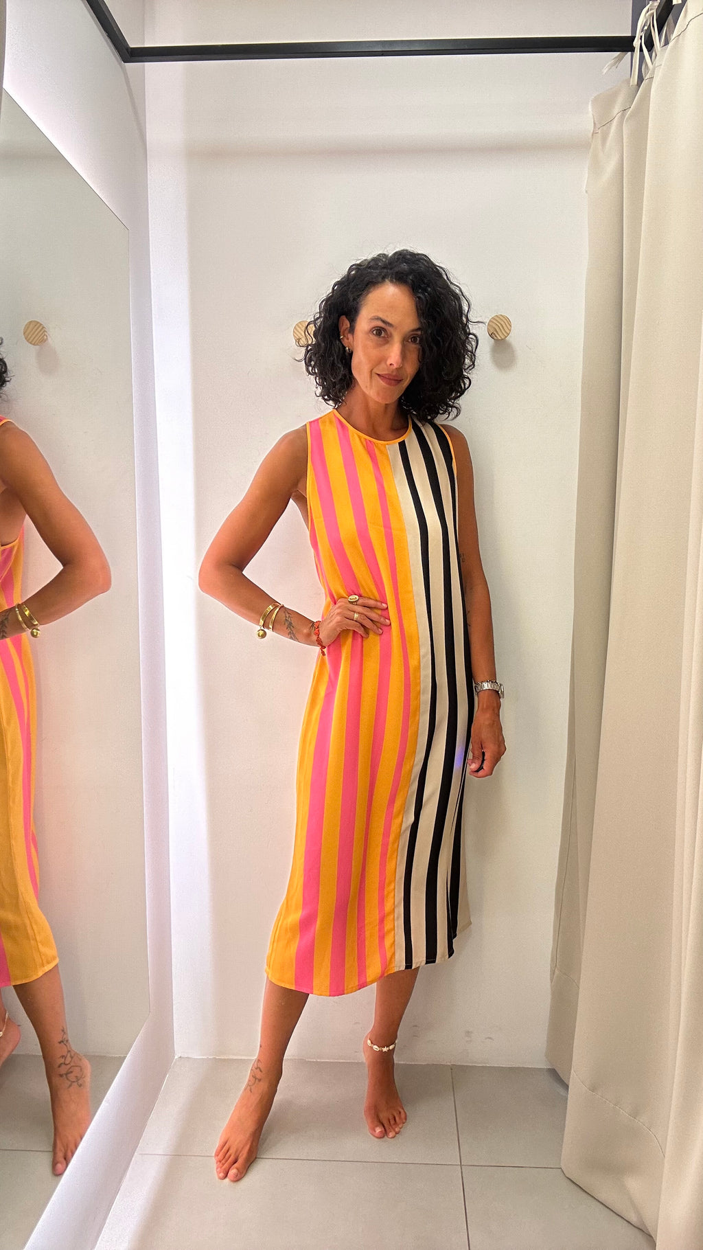 Vestido Listrado Iodice