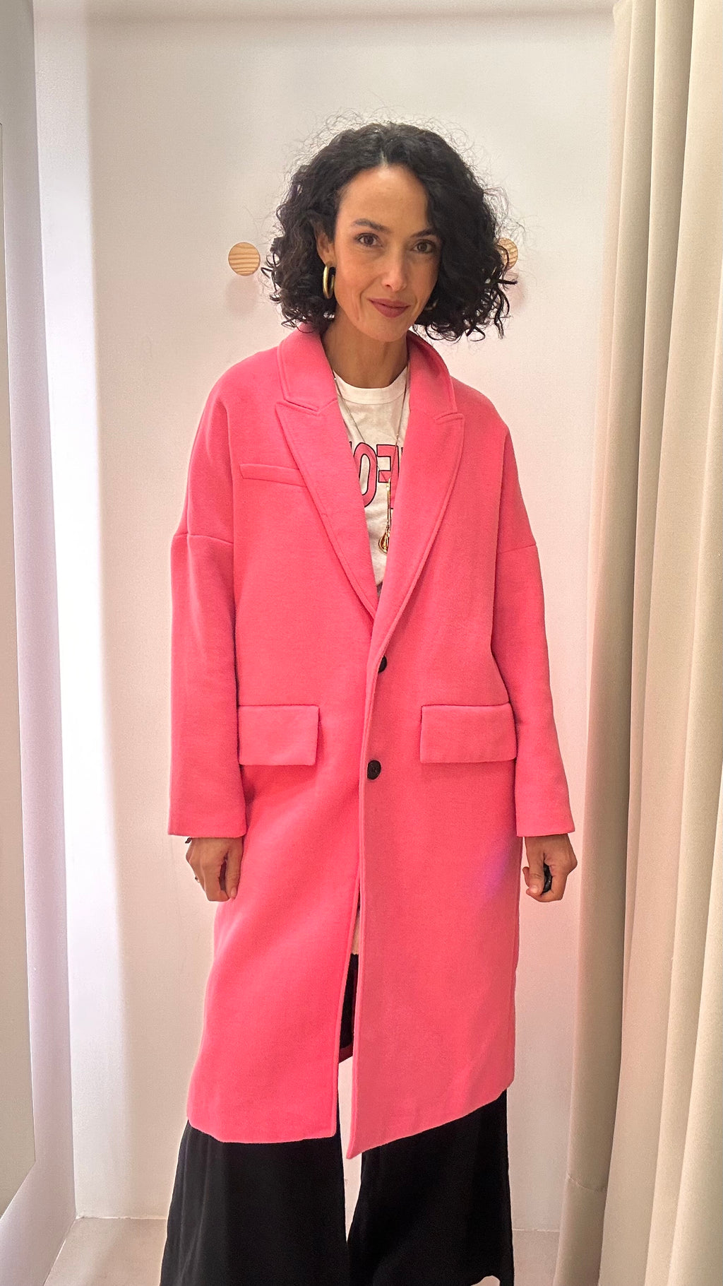 Sobretudo Rosa Zara