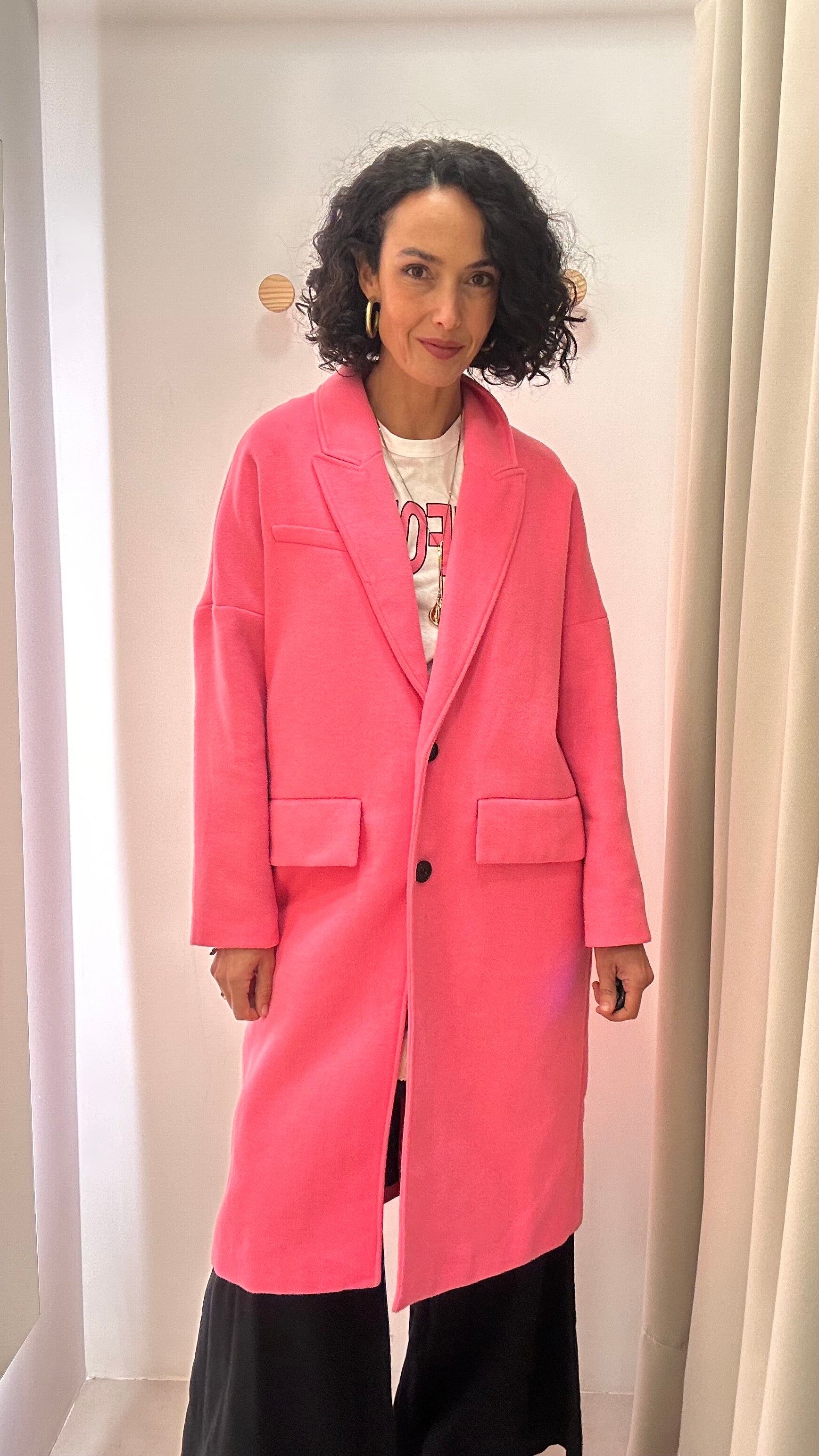 Sobretudo Rosa Zara