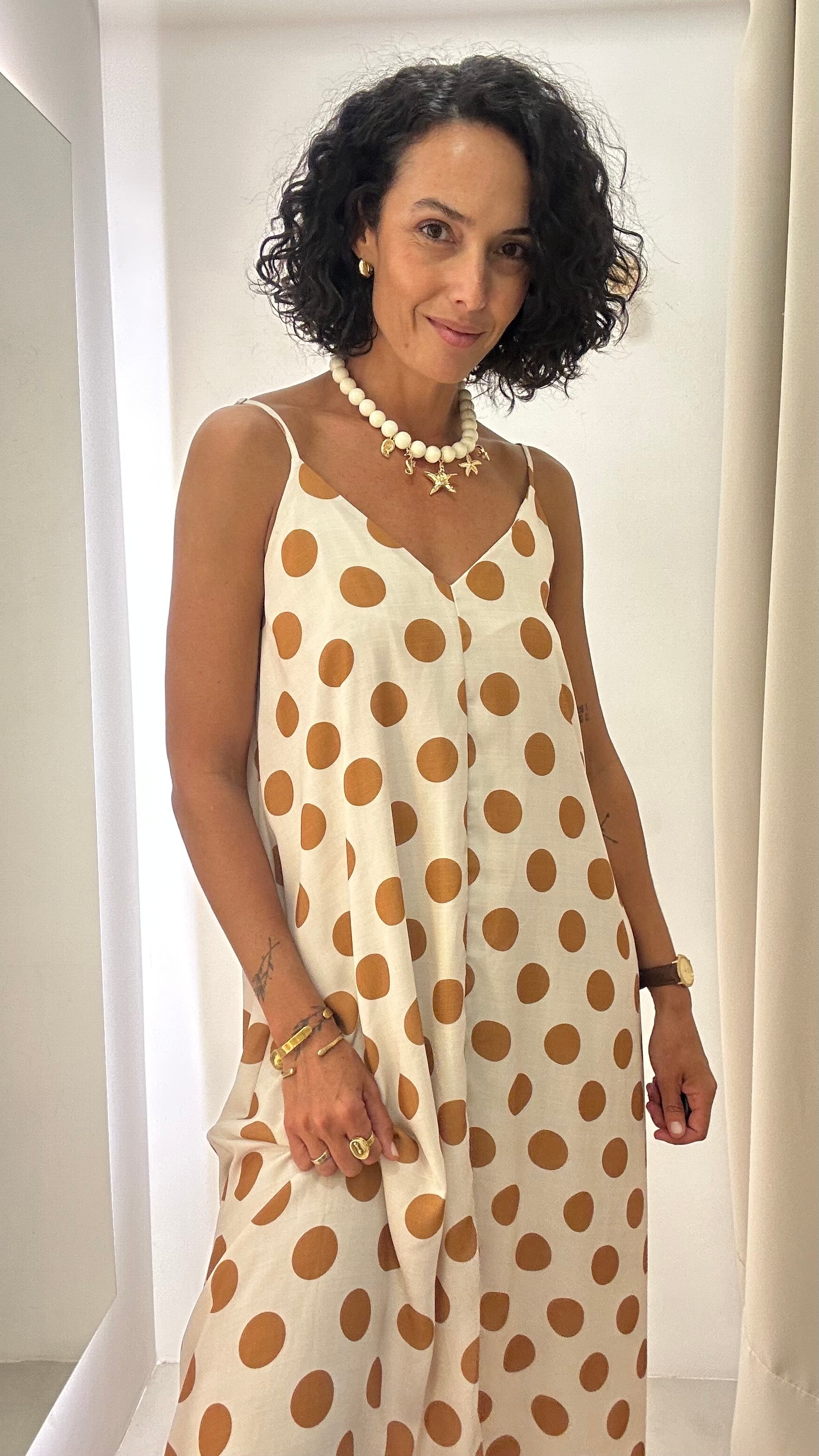 Vestido Poá
