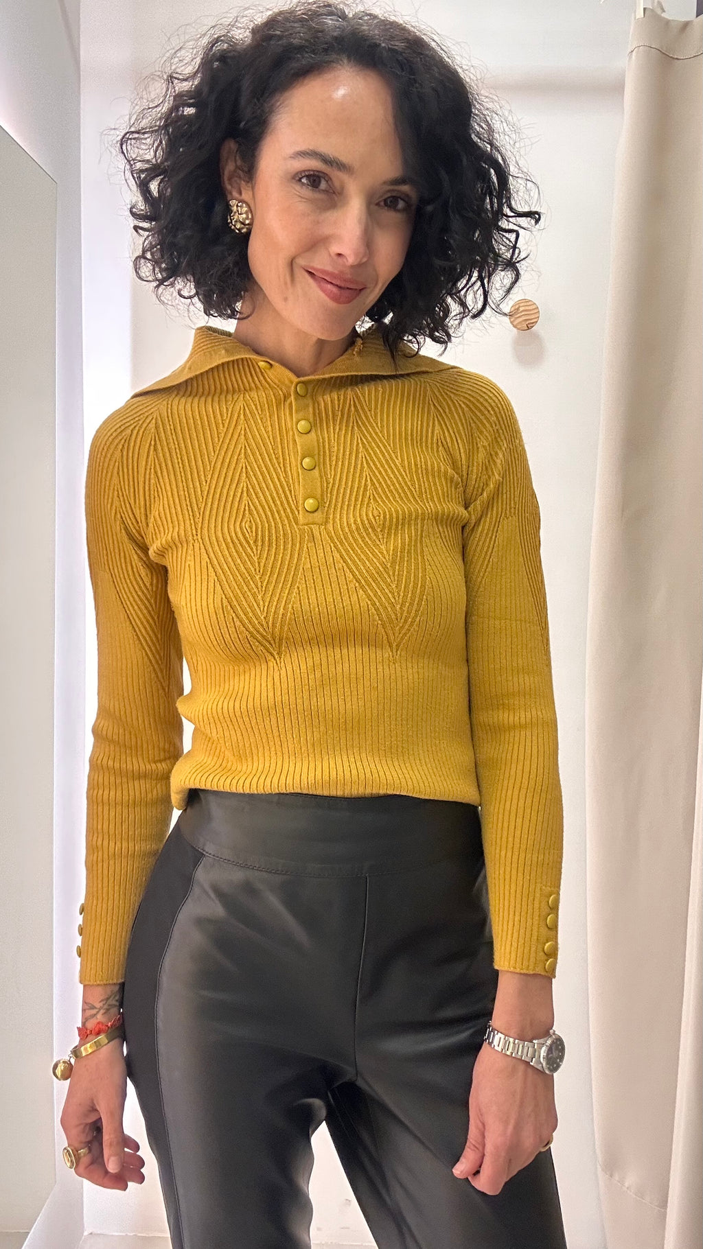 Tricot mostarda Verosenso