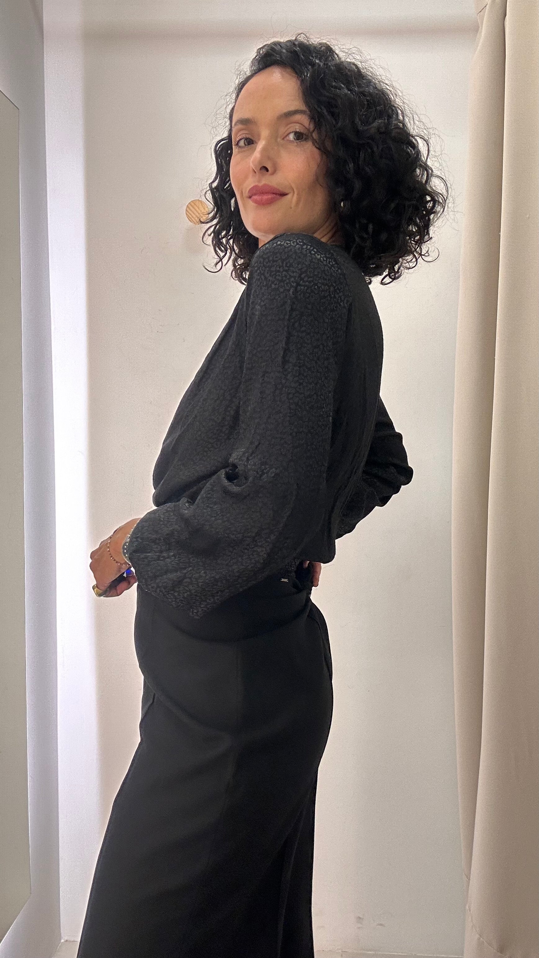 Blusa transpassada FYI
