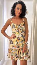 Vestido Estampa Tropical