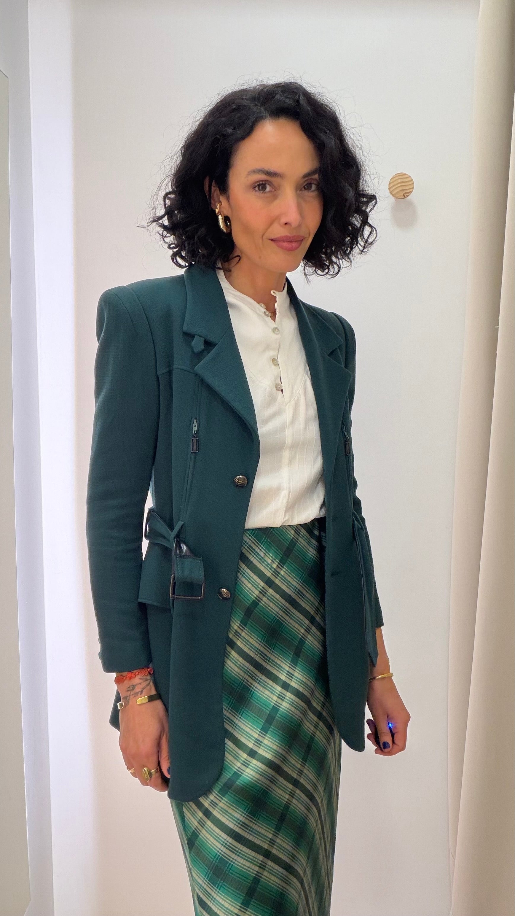 Casaco verde Lagerfeld
