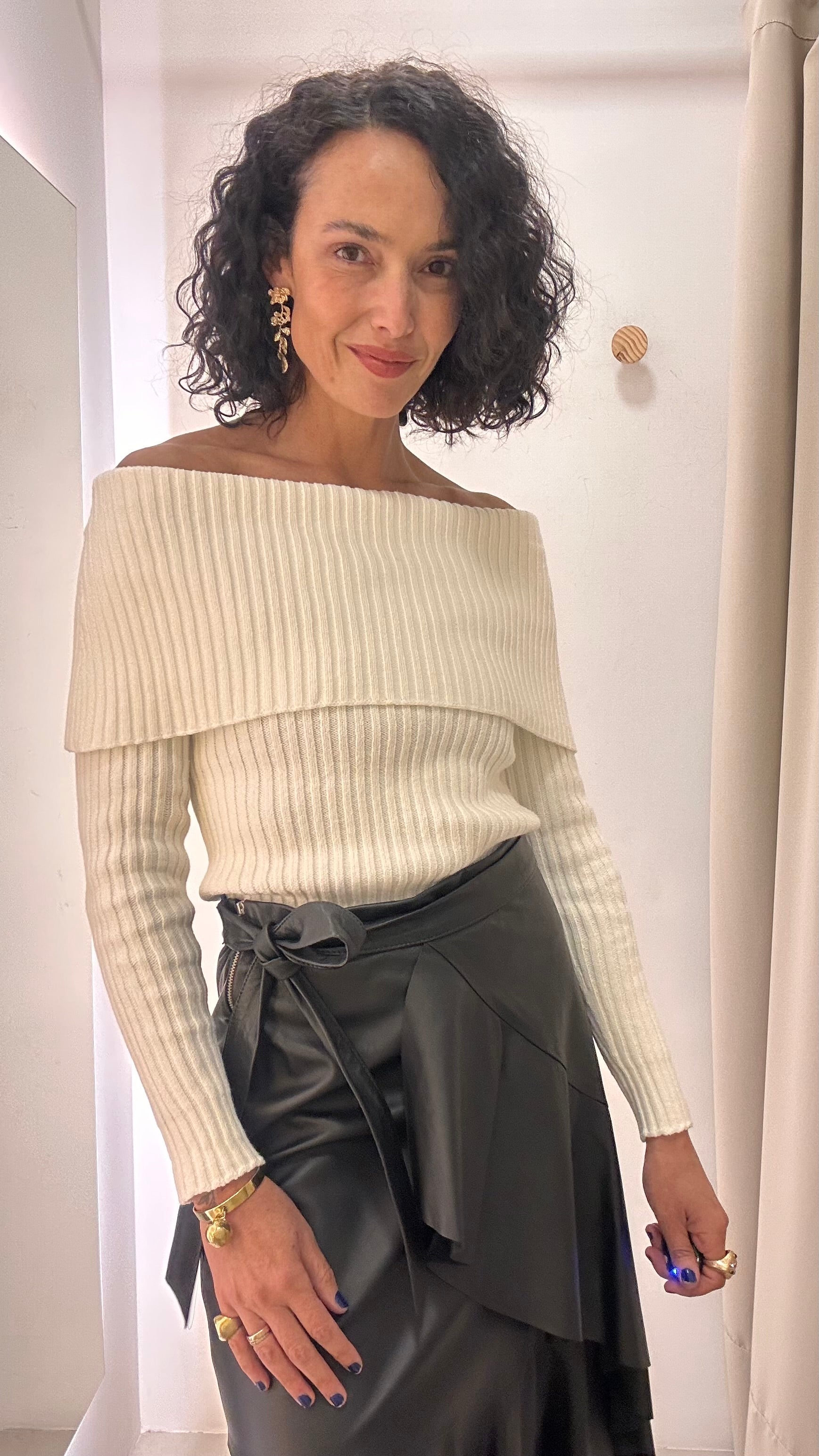 Tricot Off White Anselmi