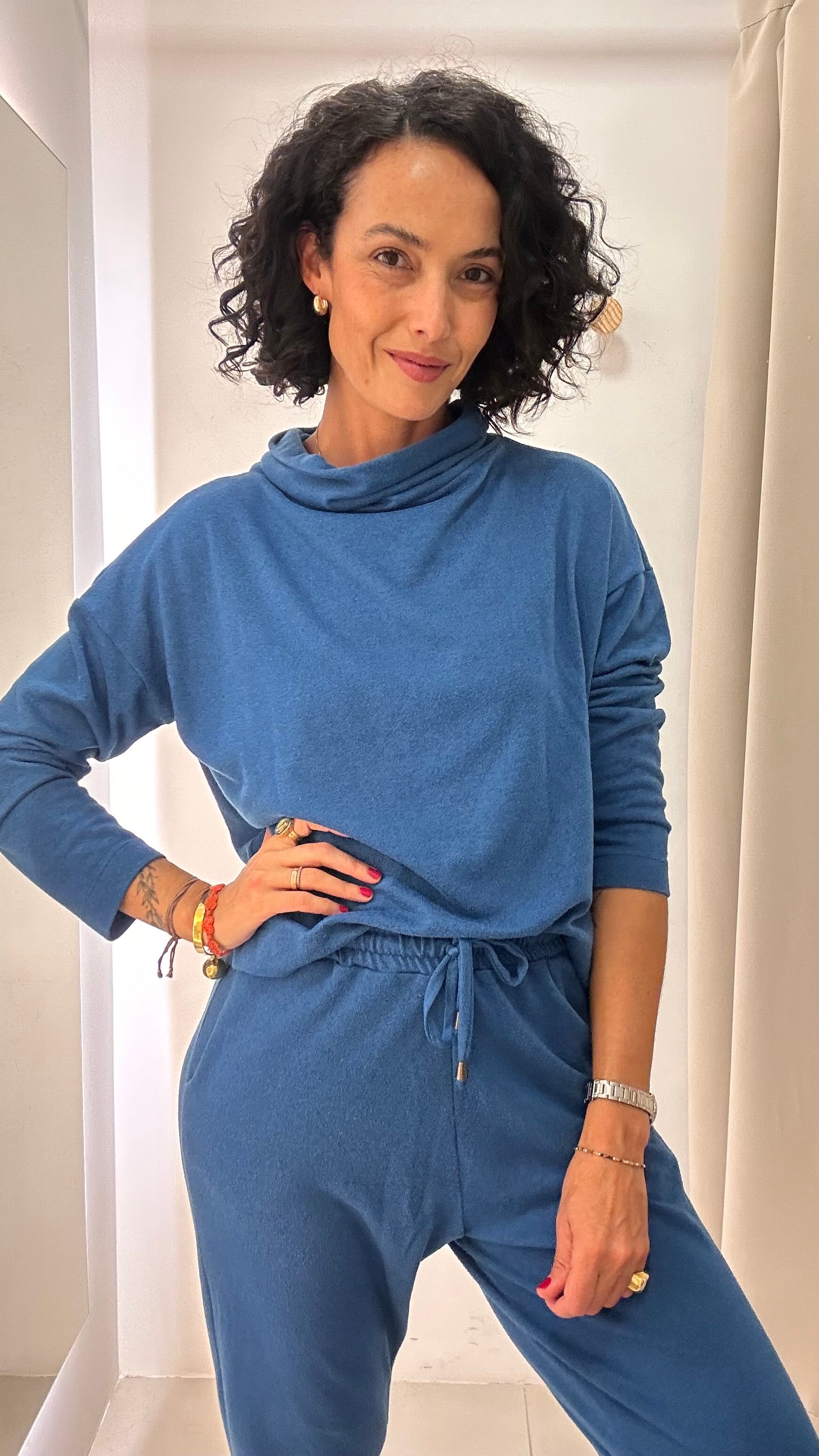 Conjunto Azul Cleo Milani