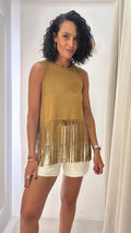 Blusa em suede Zara