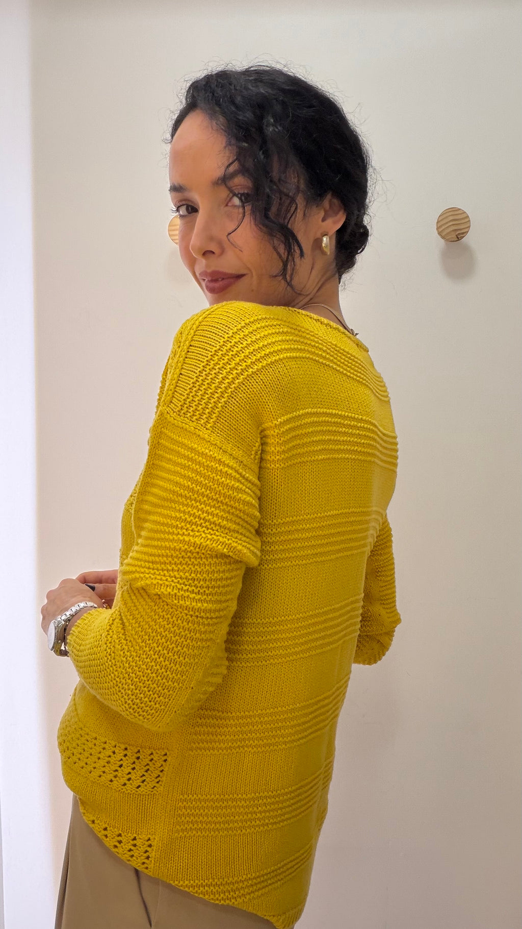 Tricot Amarelo Anselmi