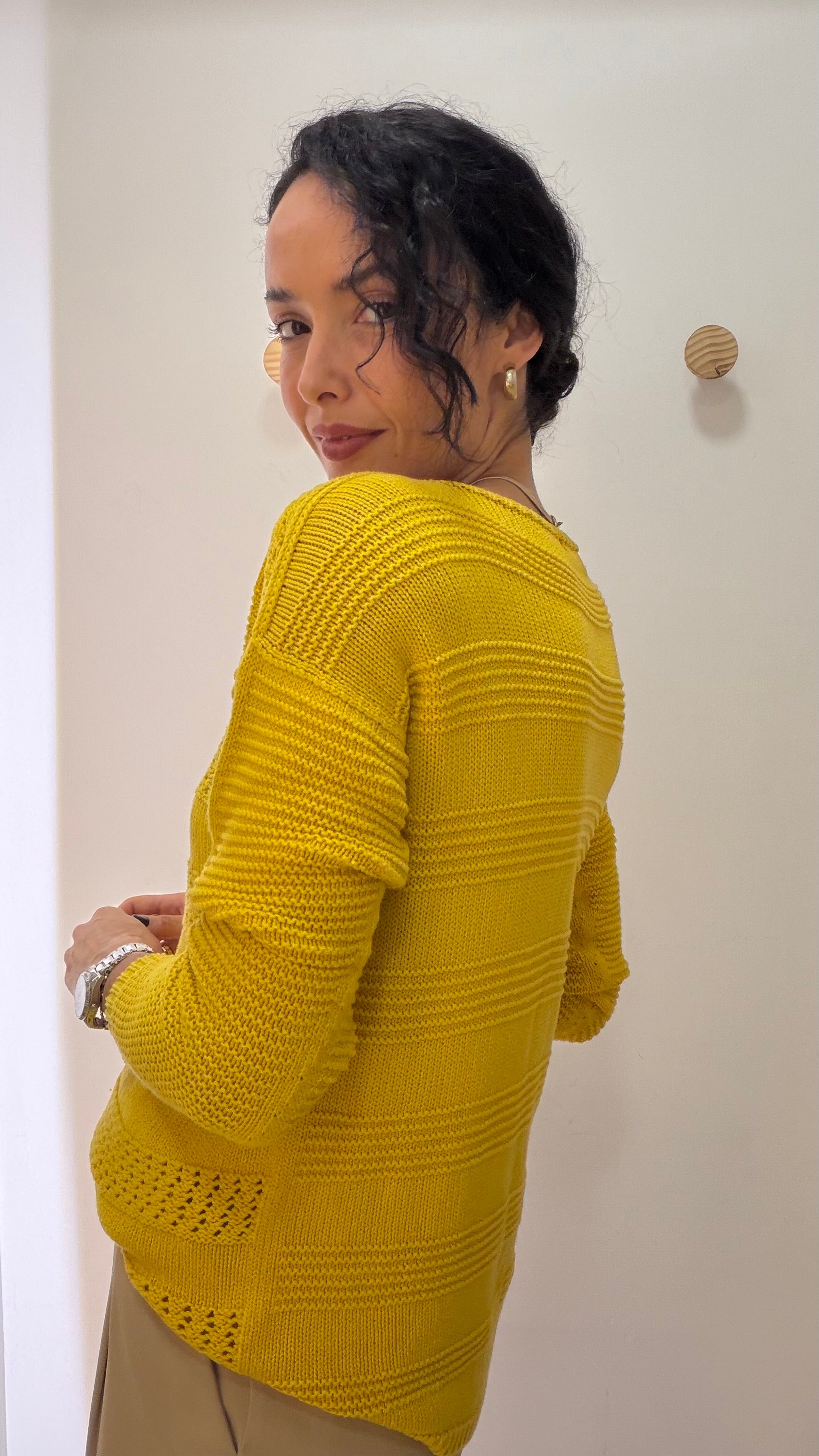 Tricot Amarelo Anselmi