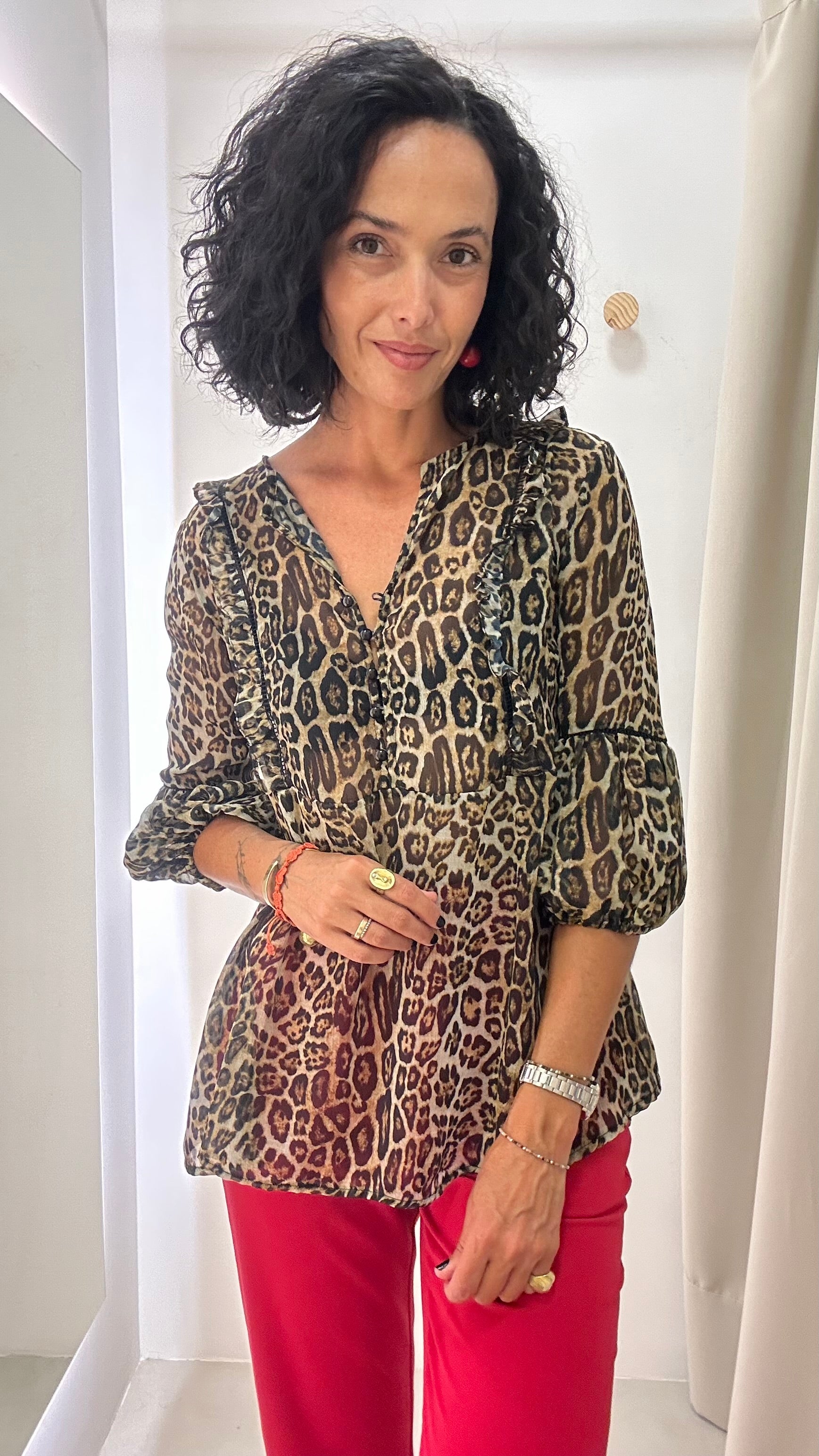 Camisa Animal Print