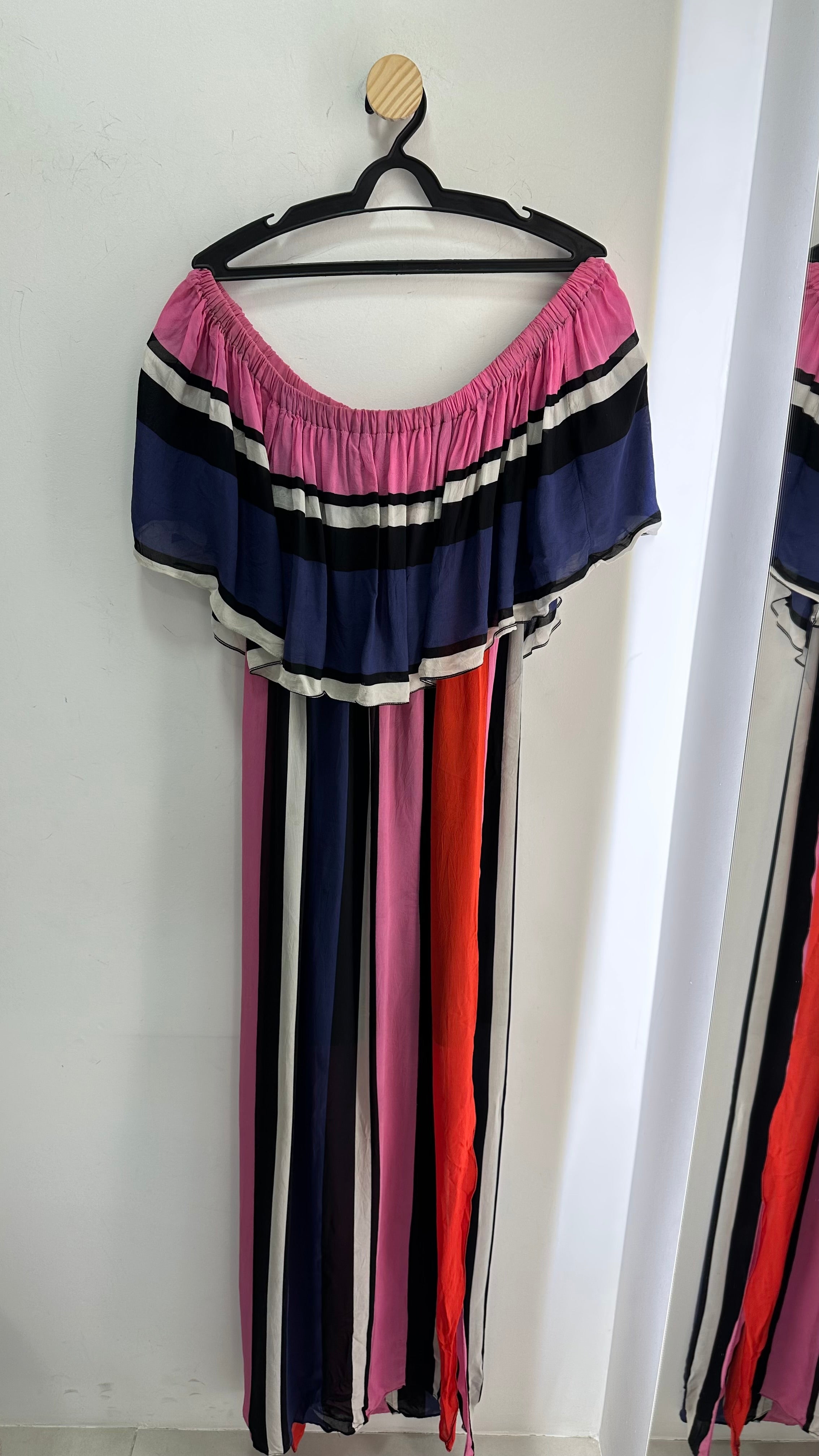 Vestido ombro a ombro