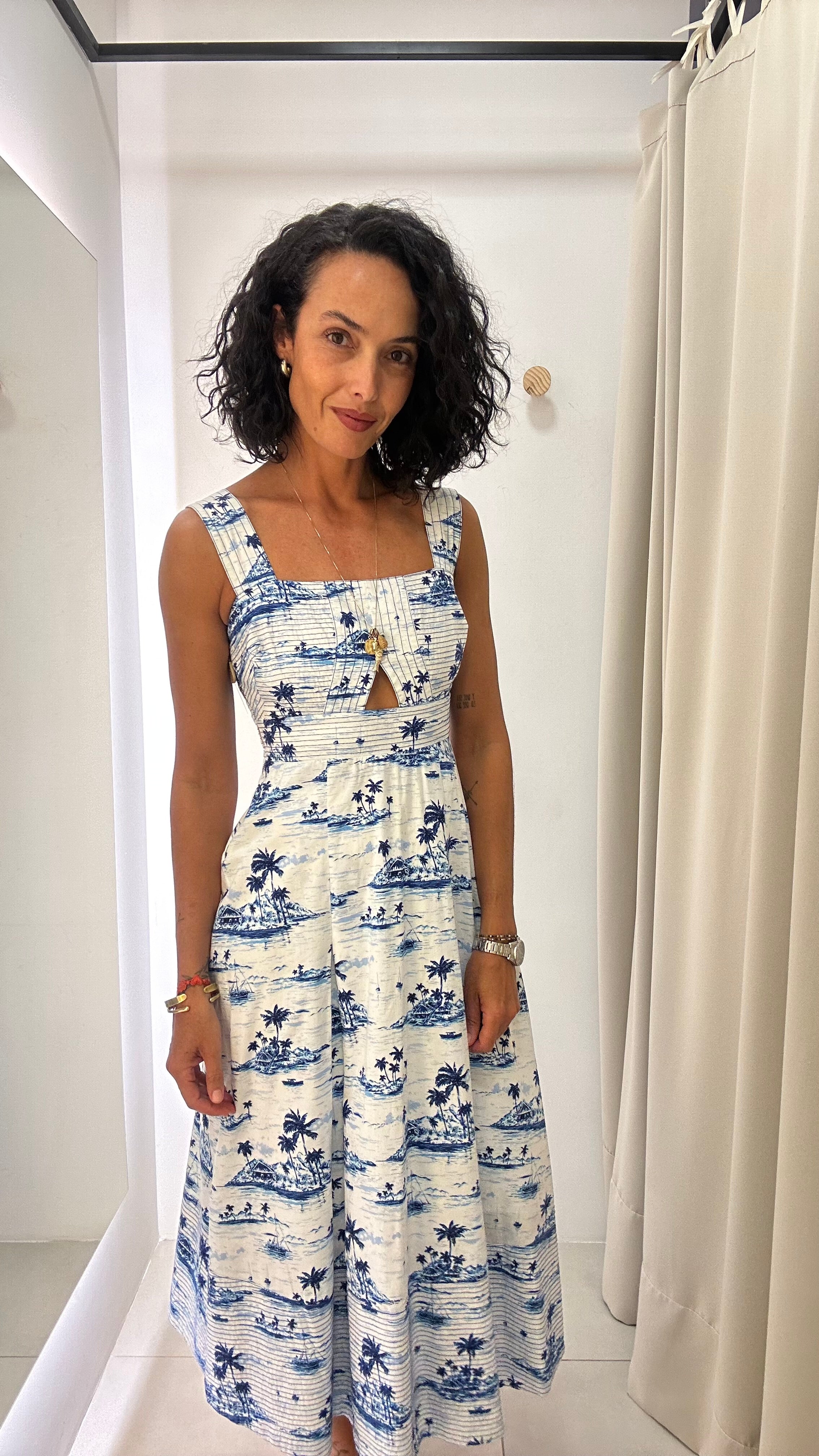 Vestido Estampado Mixed