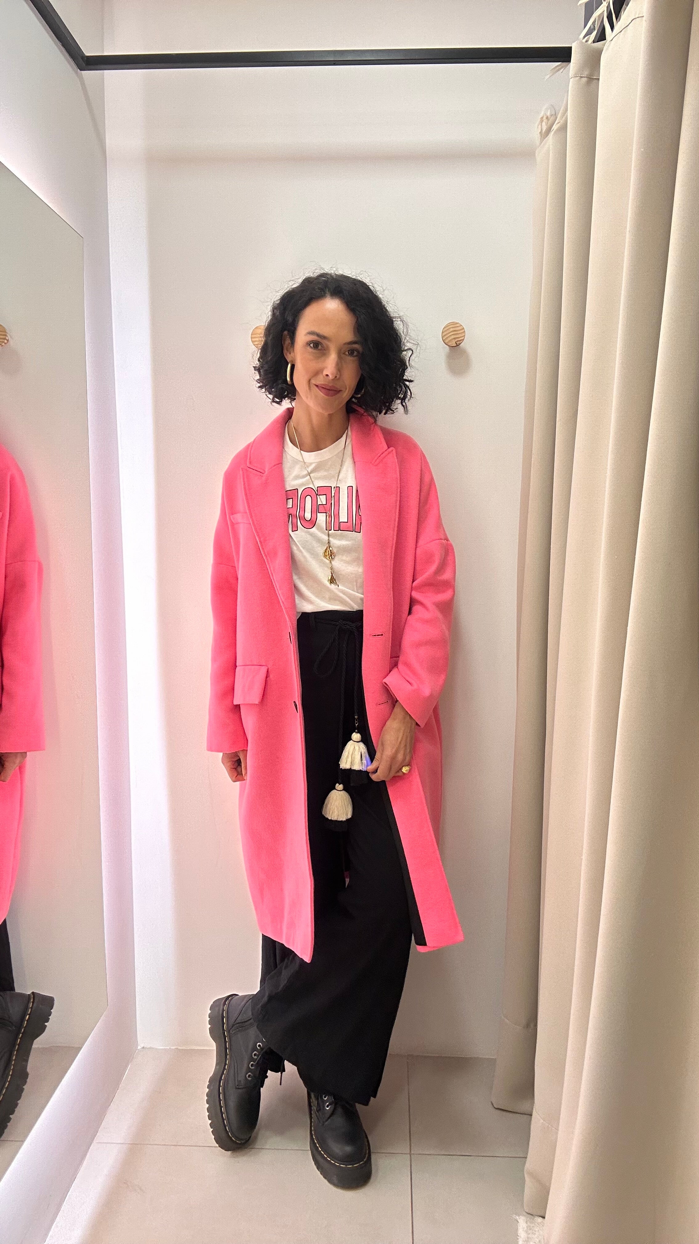 Sobretudo Rosa Zara