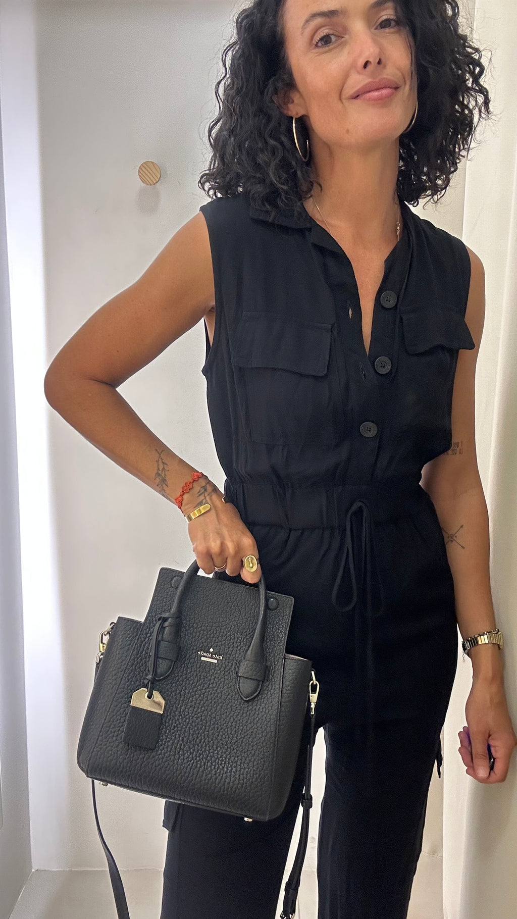 Bolsa couro kate spade