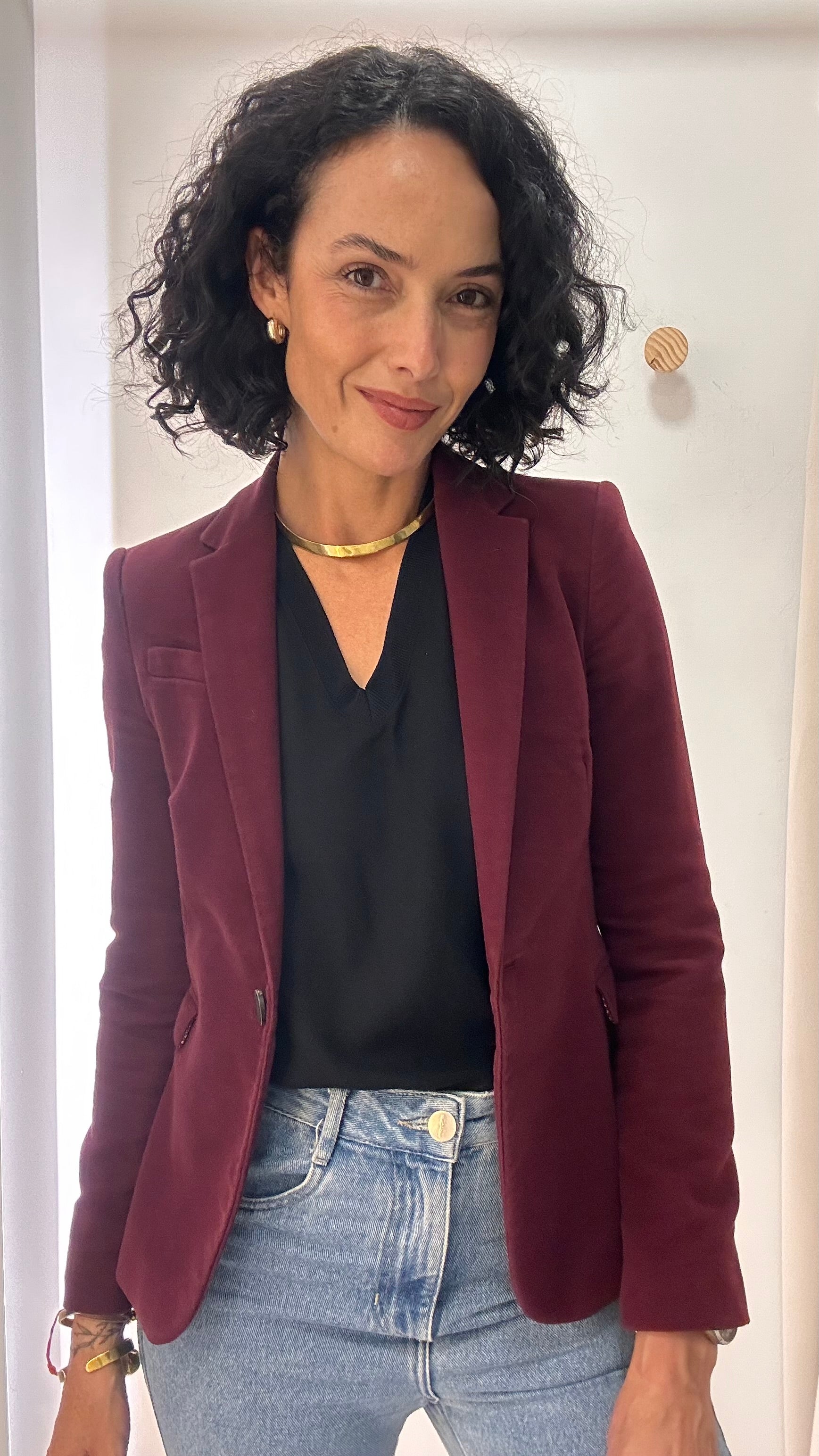 Blazer Vinho Zara