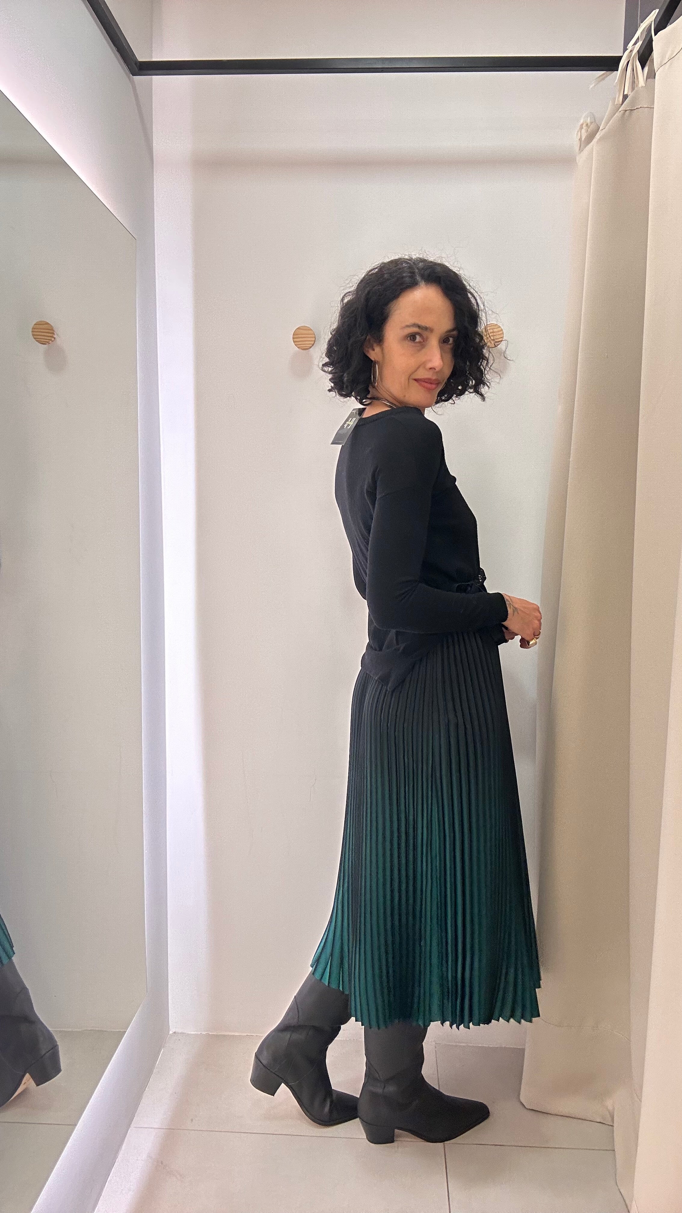 Saia Verde Zara
