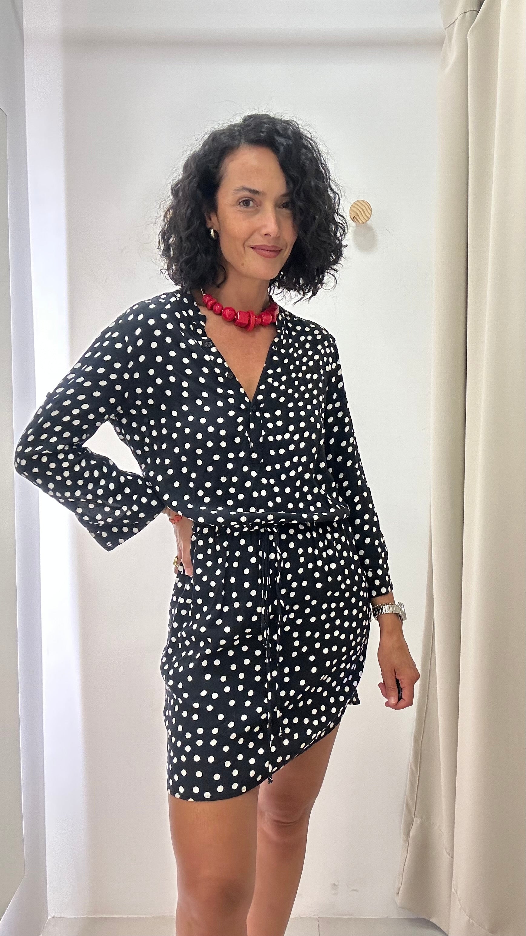 Vestido Poá Shop 126