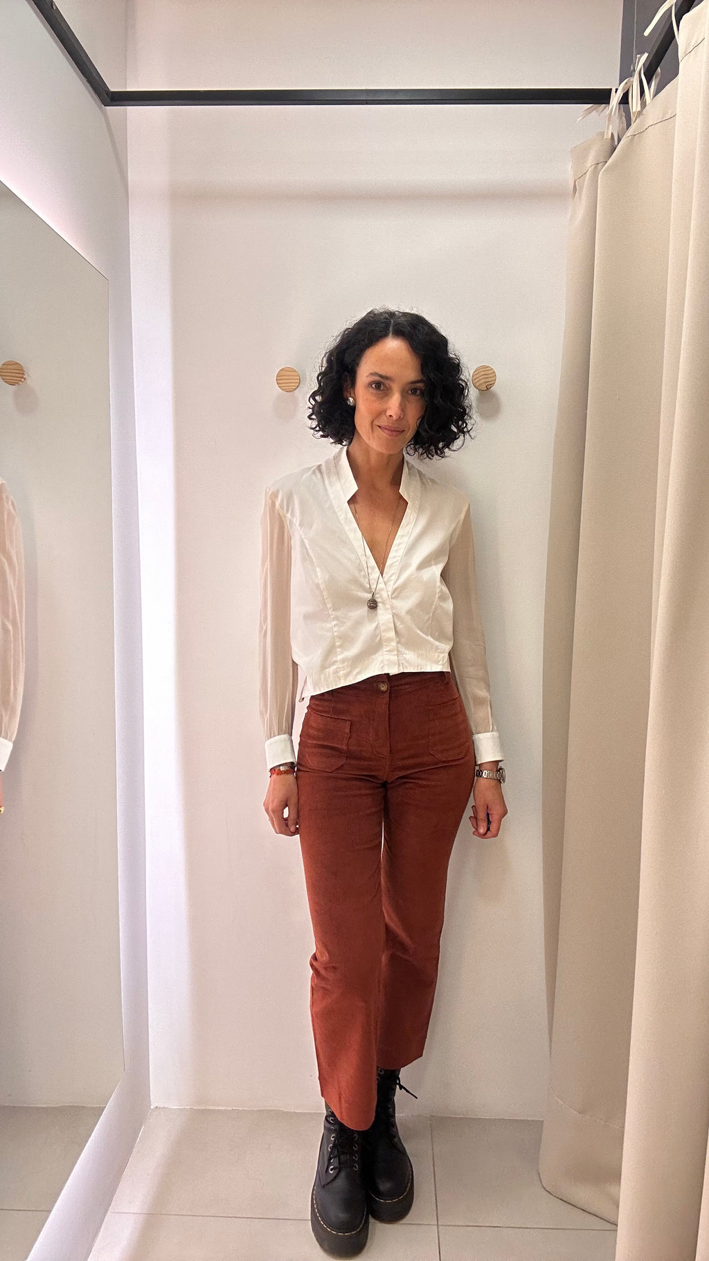 Calça Veludo Cotelê Chez Nous