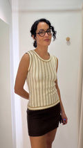 Saia marrom Zara