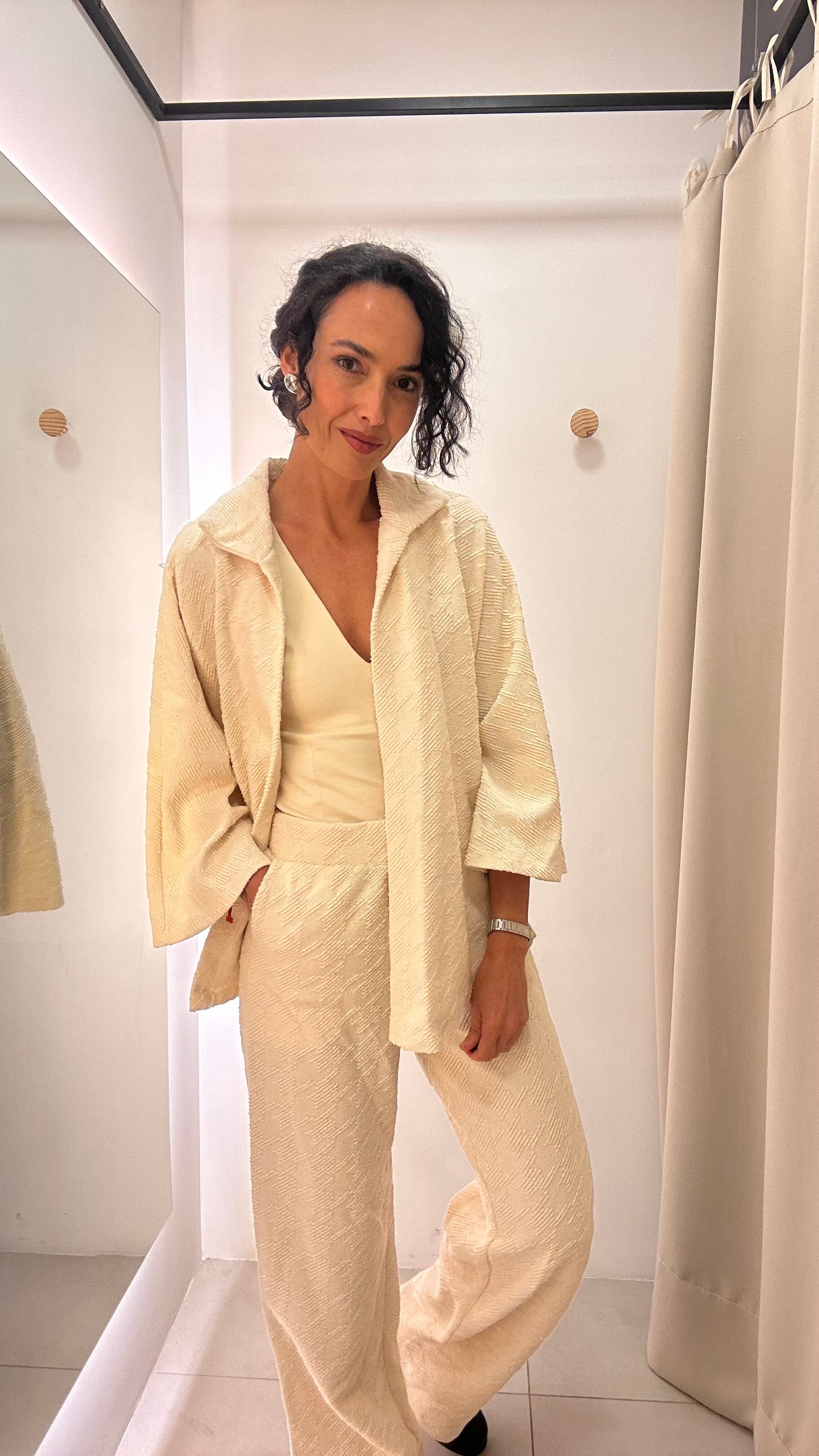 Conjunto calça + Kimono Pusco
