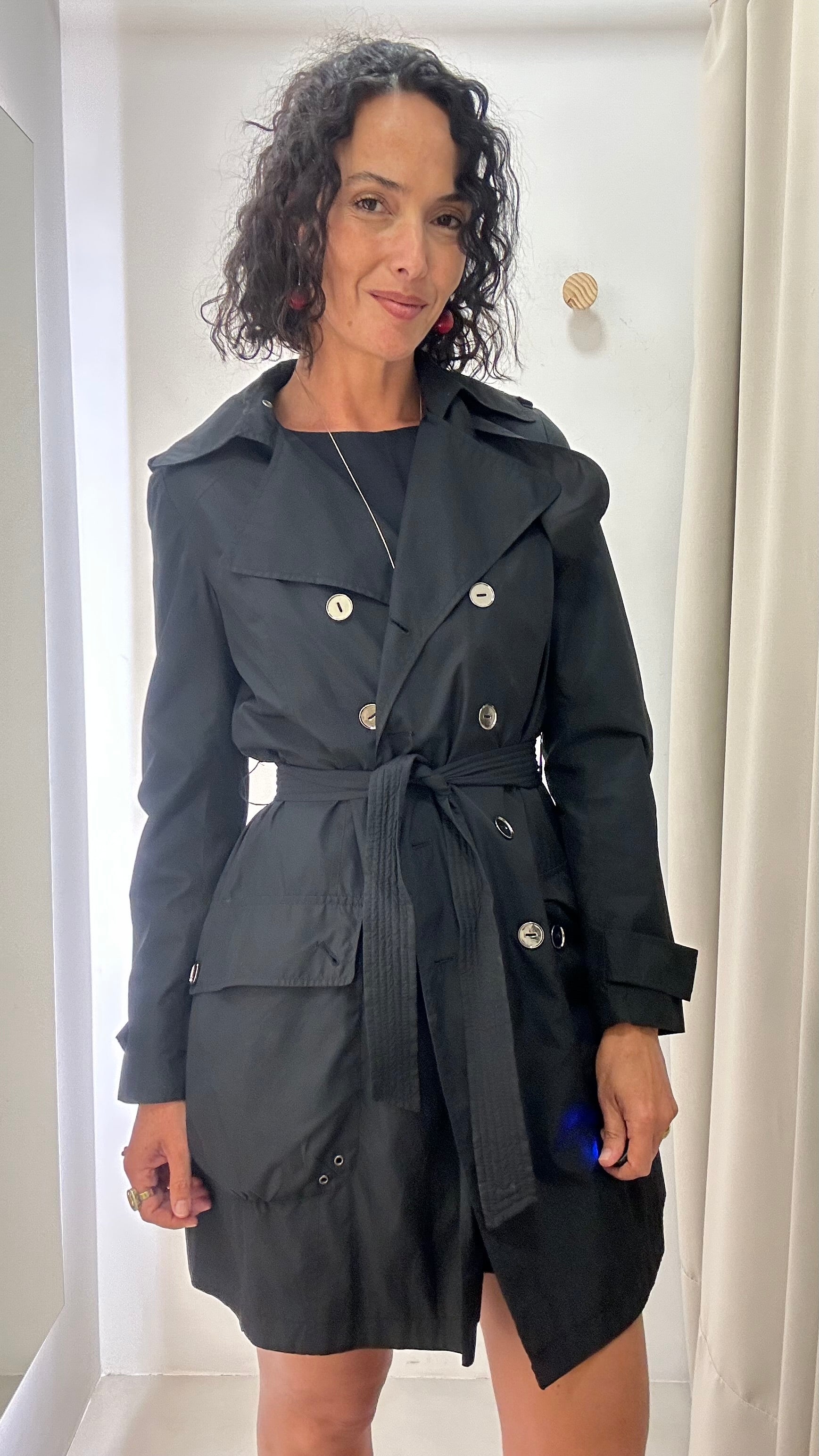 Parka Preta Zara